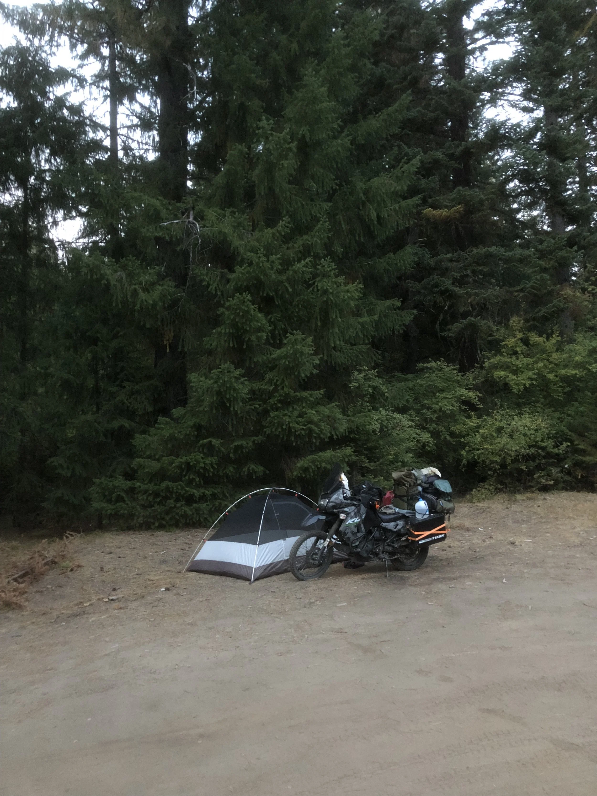  Camp near Crater Lake 