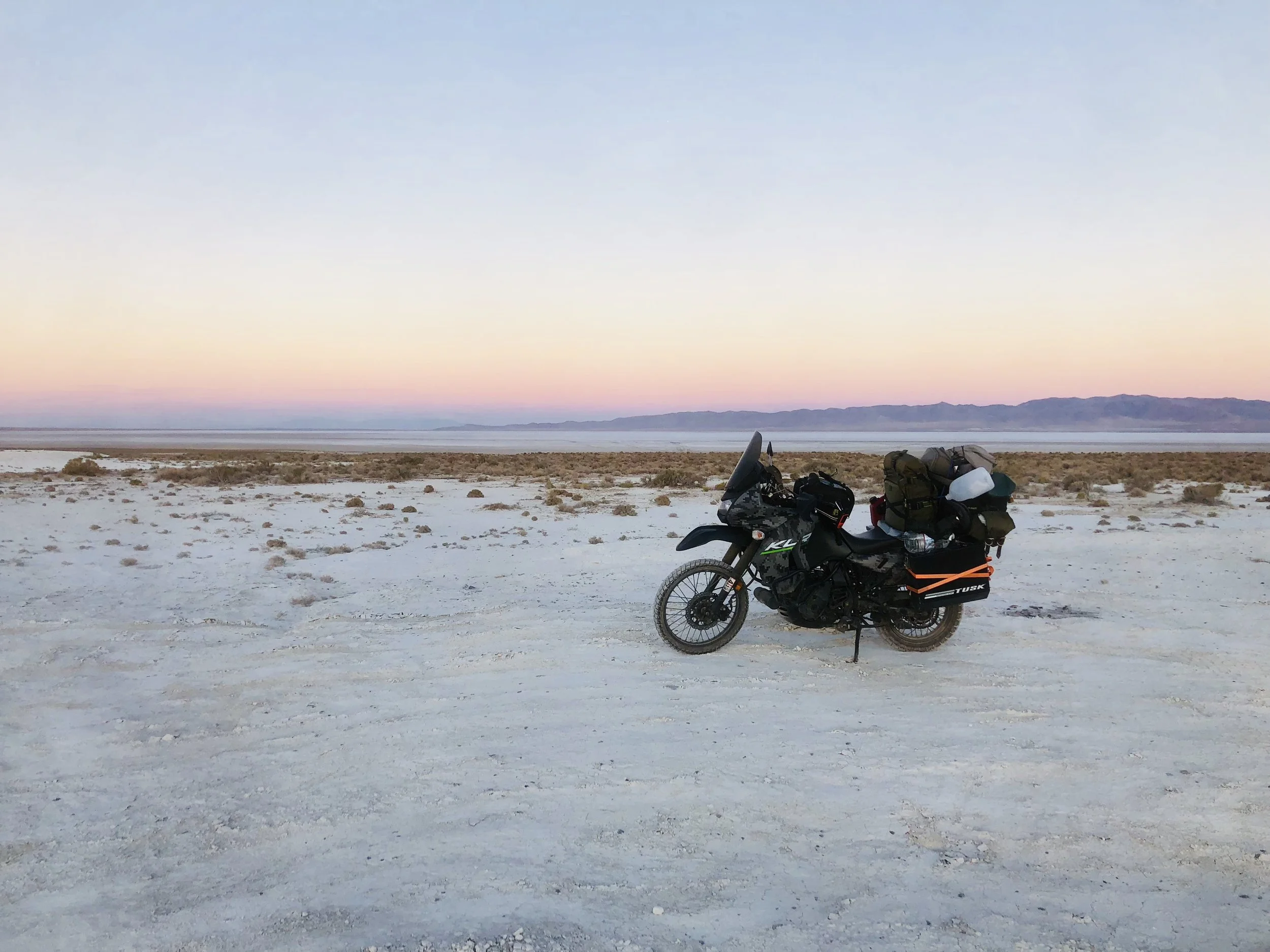  Sunset and an awesome camp spot 