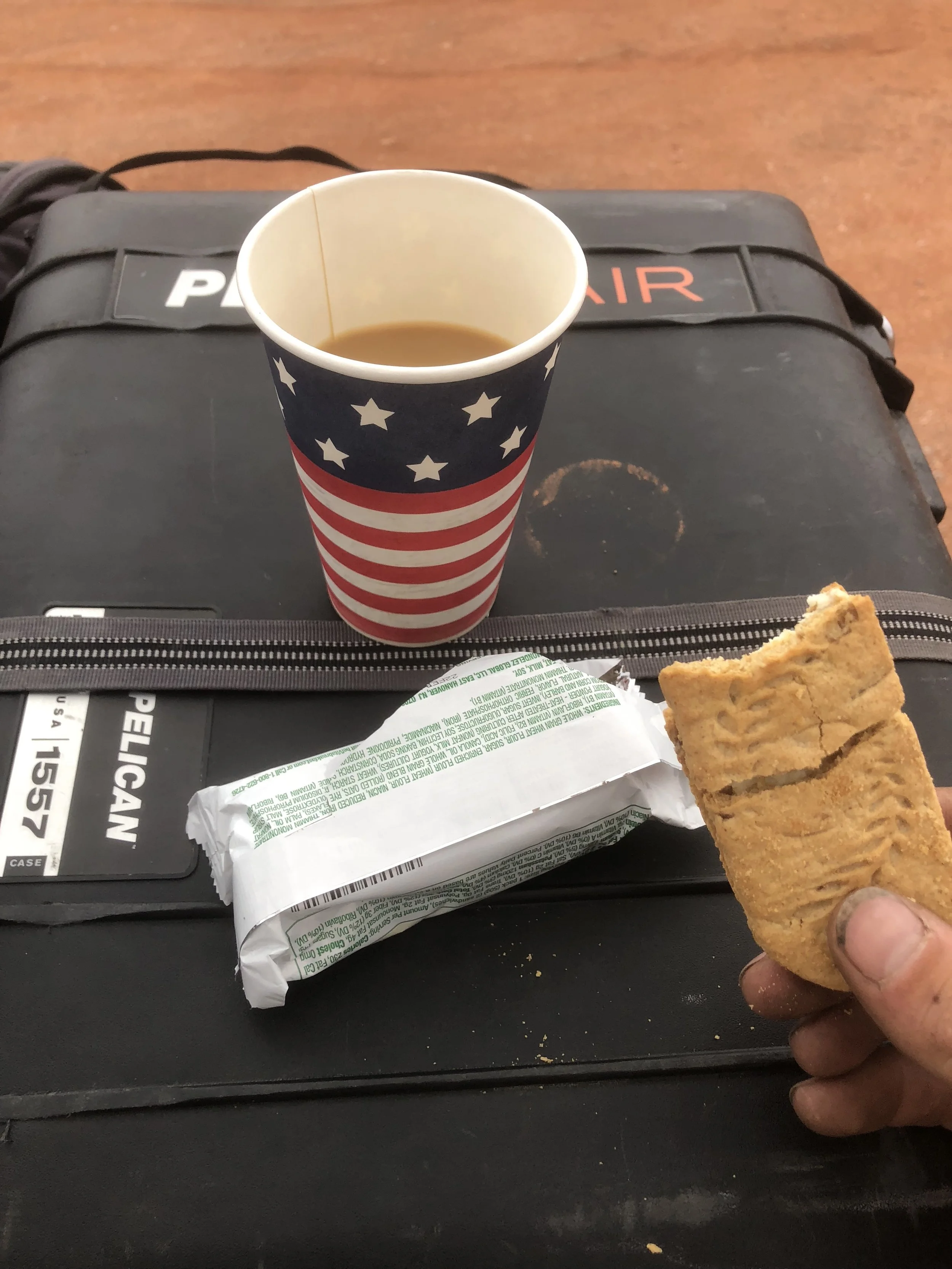  Free breakfast, thanks camp neighbors  