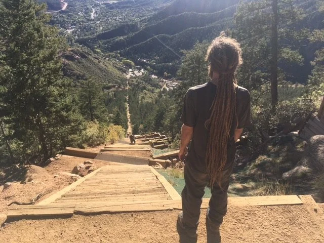  Nikki took this photo   Manitou Incline  