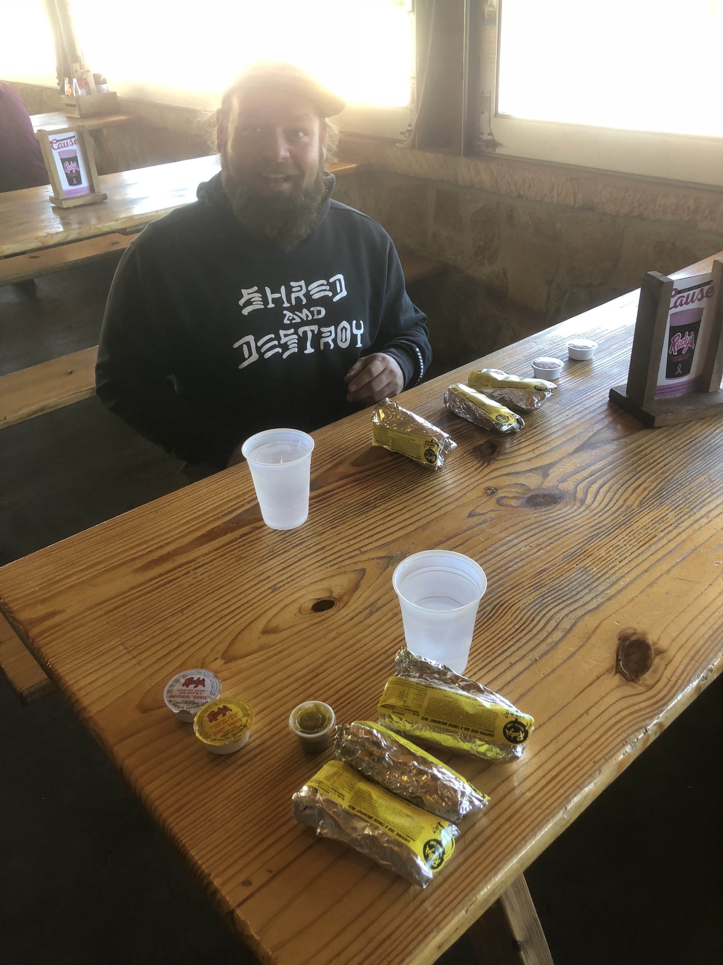  Breakfast burritos with Adrian 