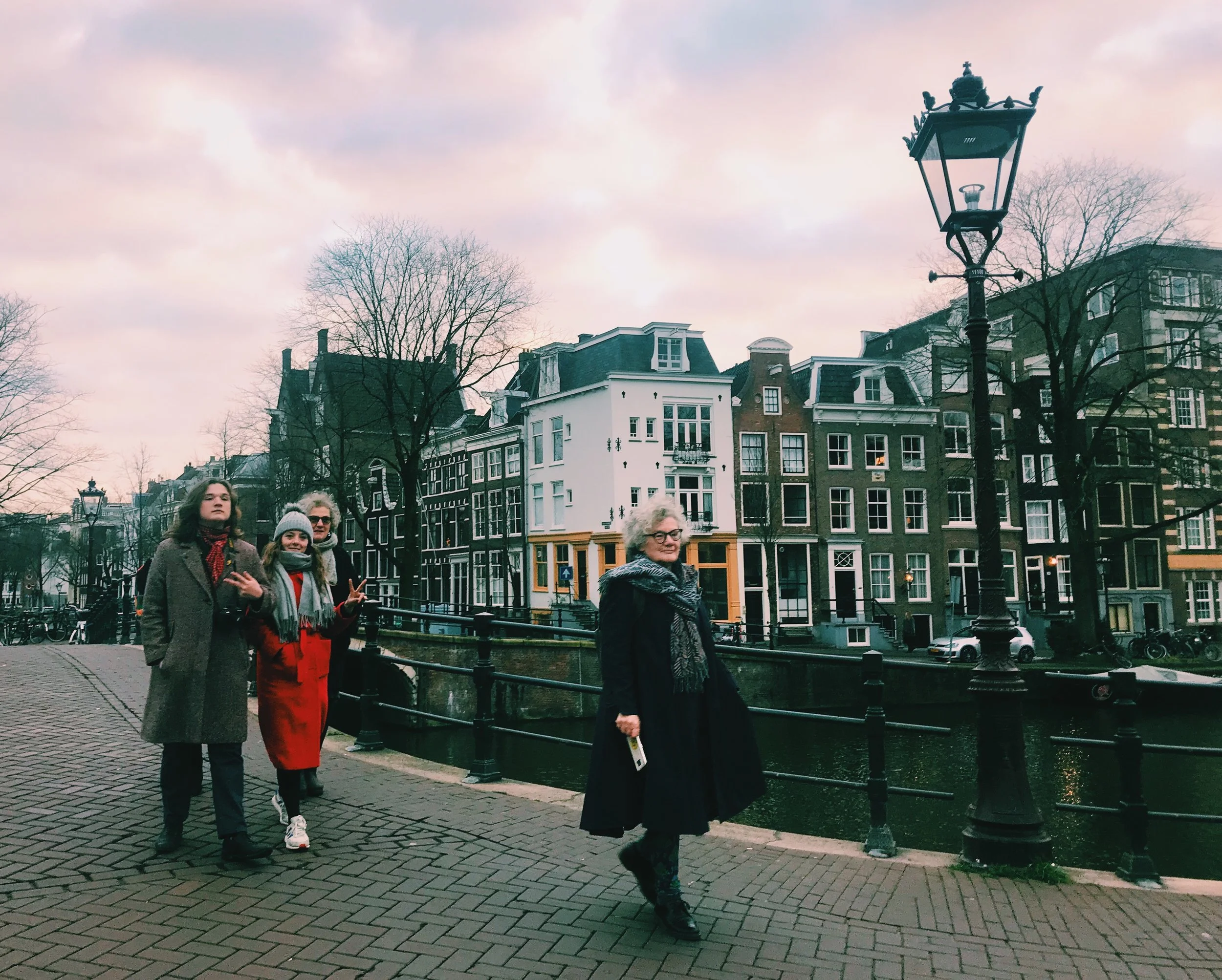 Some of my beautiful family in beautiful Amsterdam.