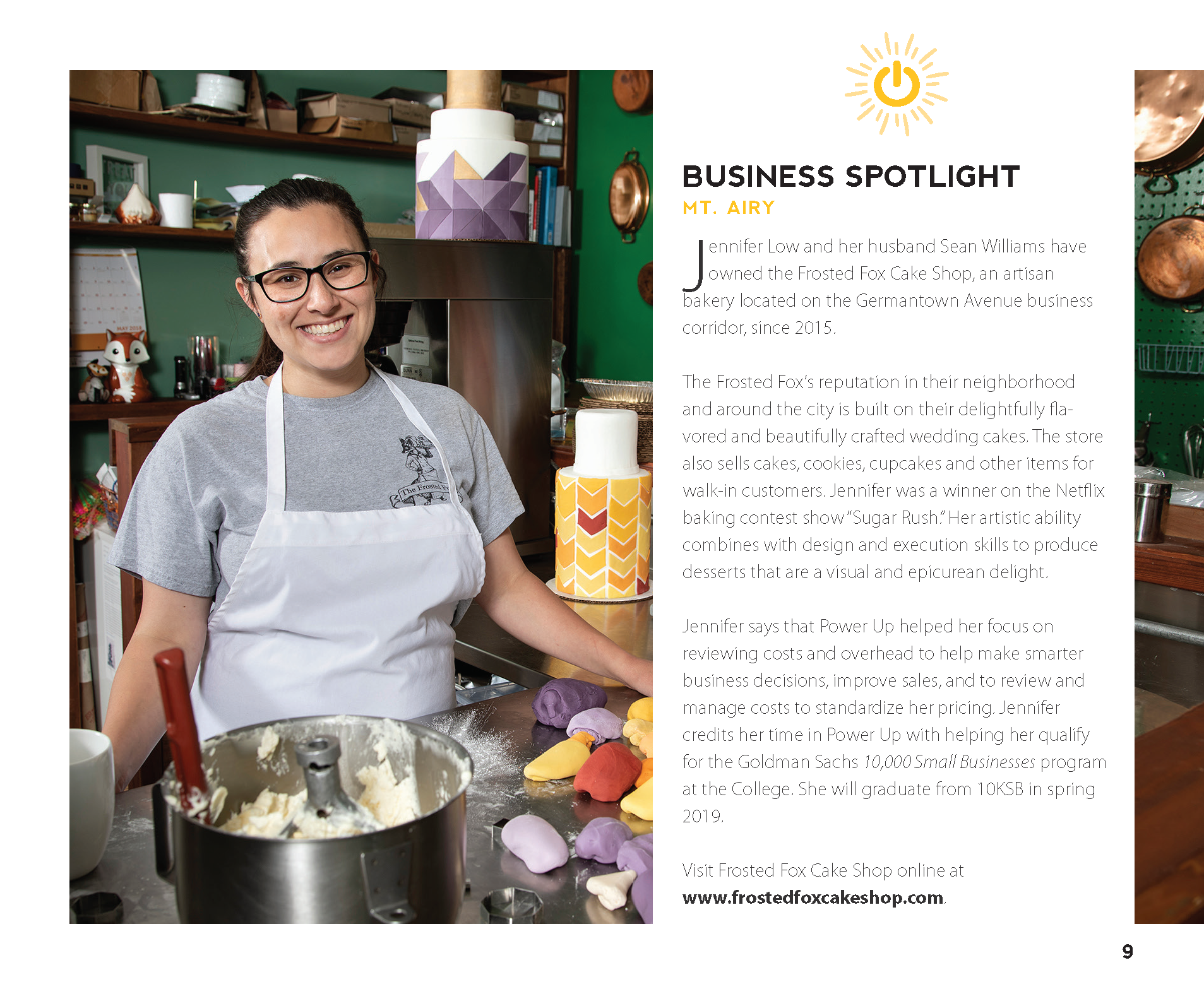 Power Up Your Business Spotlight: The Frosted Fox (2018)