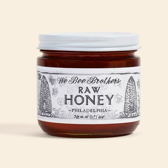 We Bee Brothers Honey labels