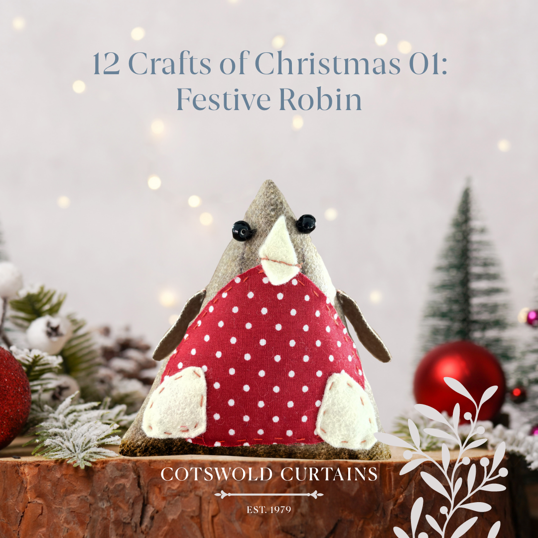The 12 Crafts of Christmas: Day 01 - Festive Robin