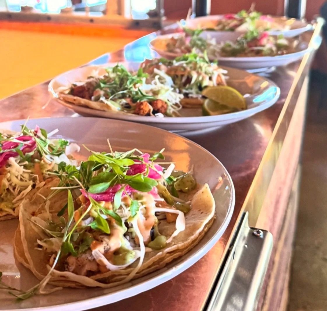 TACO TUESDAY! 🌮 Bringing it back to celebrate 10 years of tacos. Two tacos and draft pour for $20. The craft, quality and flavors will brighten your day! See you soon @taproot_cider_house #taco #tacotuesdays #hardcider #ciderhouse #consciousconsumer