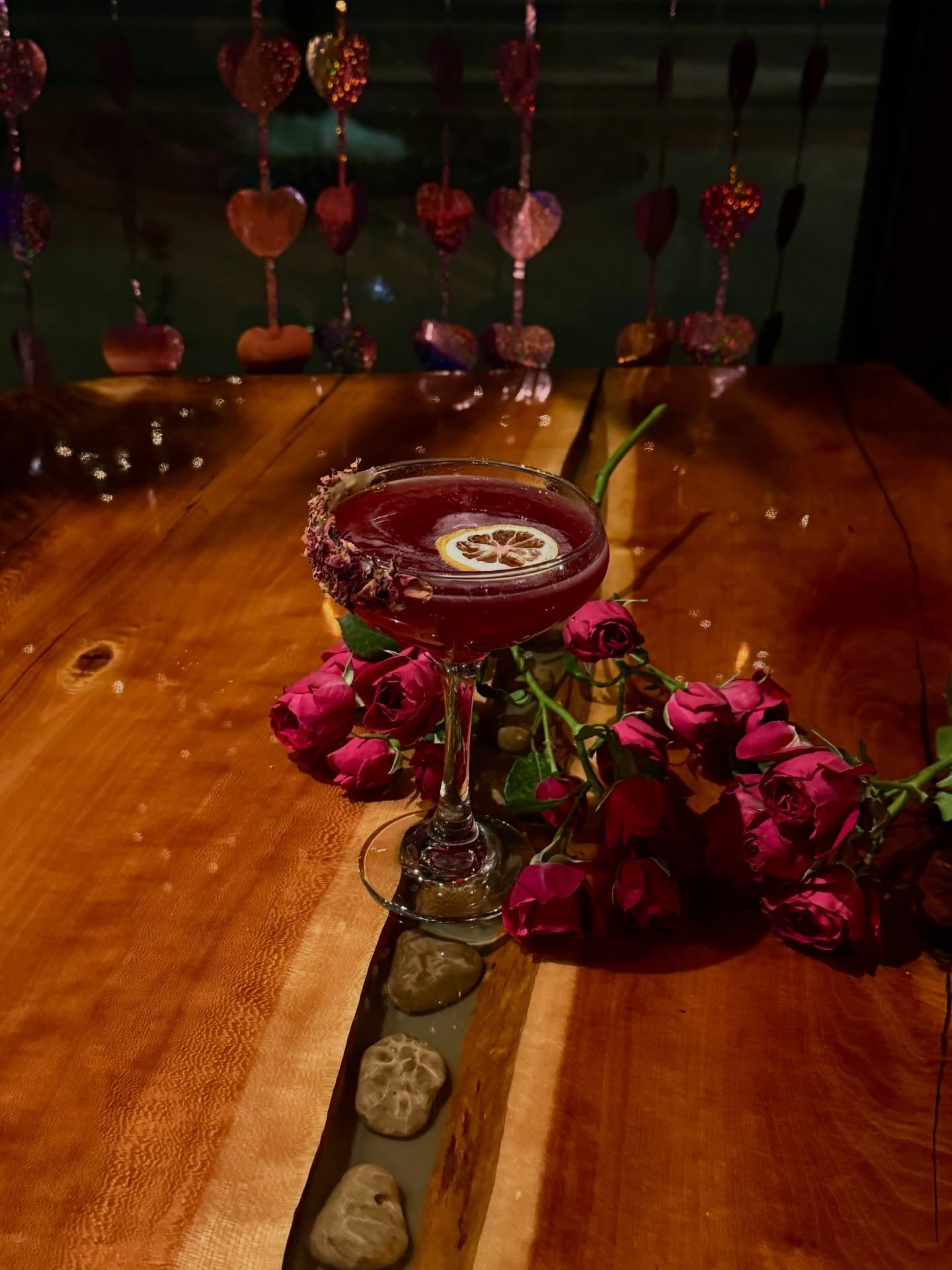 Roses are red, violets are sweet, you at Taproot is my favorite treat 🌹 Will you be our Valentine? Sharing all the love with you @taproot_cider_house #valentinecocktails #valentinesday #love #earthtotable #ciderhouse