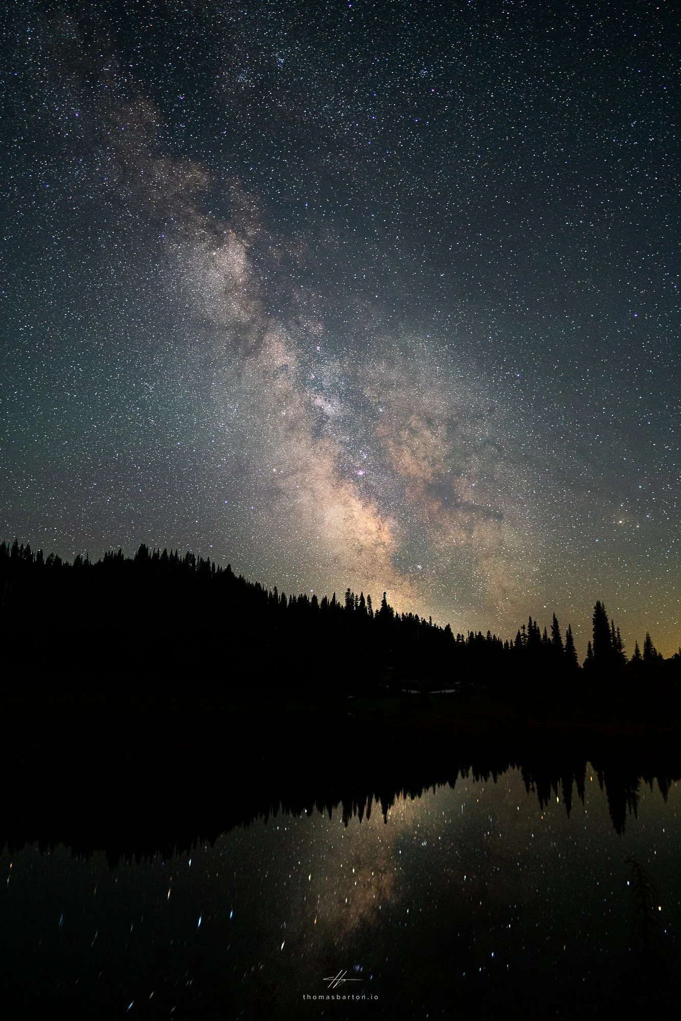 Galactic Core Over Tipsoo