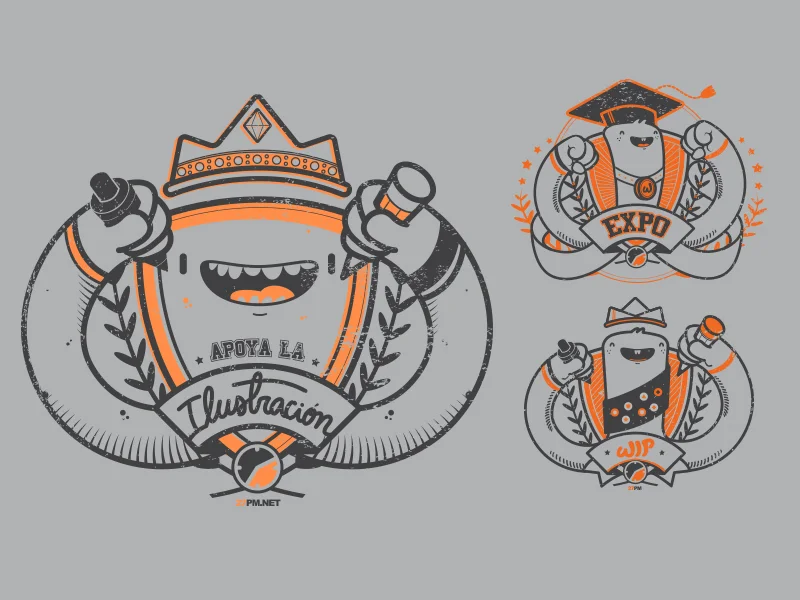 Badge designs for 27PM