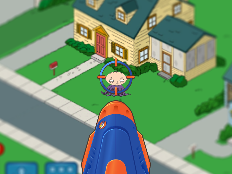Nerf Gun - Ui Art for Family Guy: TQFS
