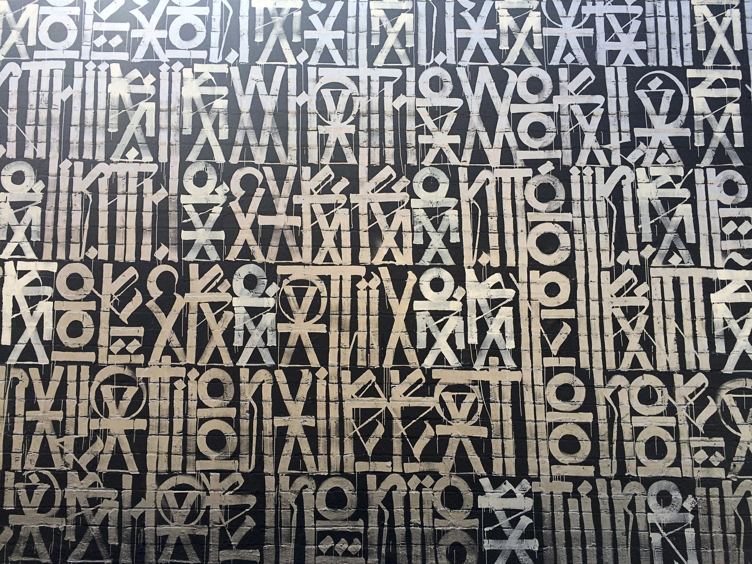 Retna Artwork in Los Angeles, CA