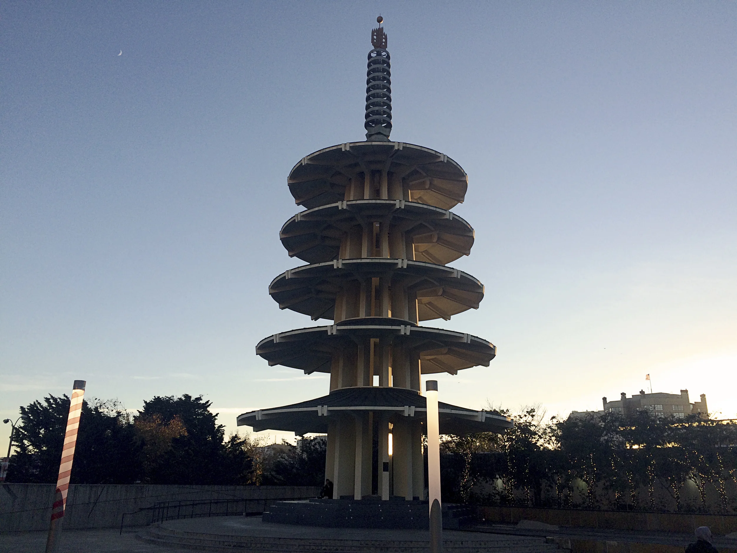  Peace Pagoda in Japan Town, San Francisco, CA