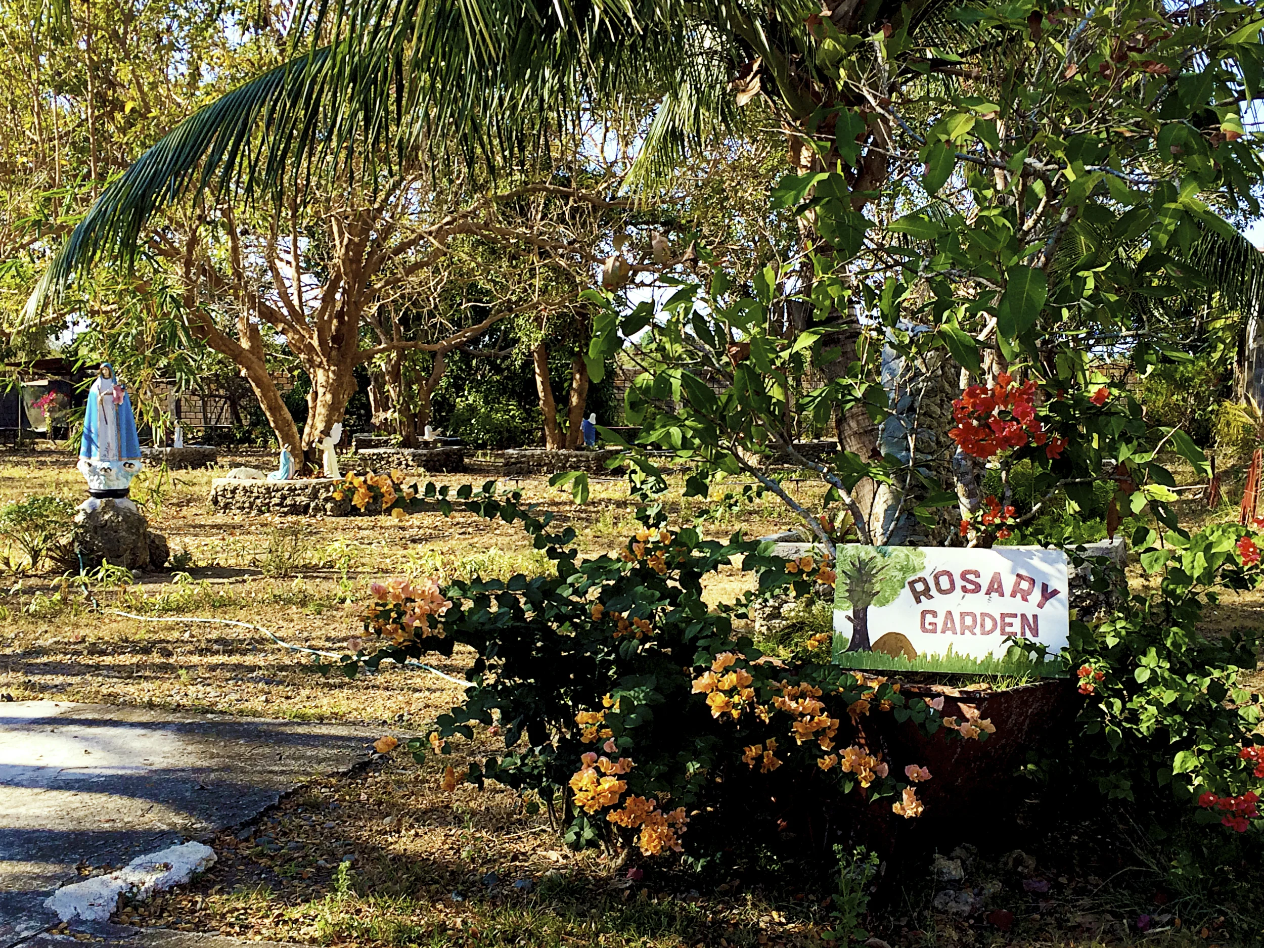 Rosary Garden at St. Francis Church, Philippines
