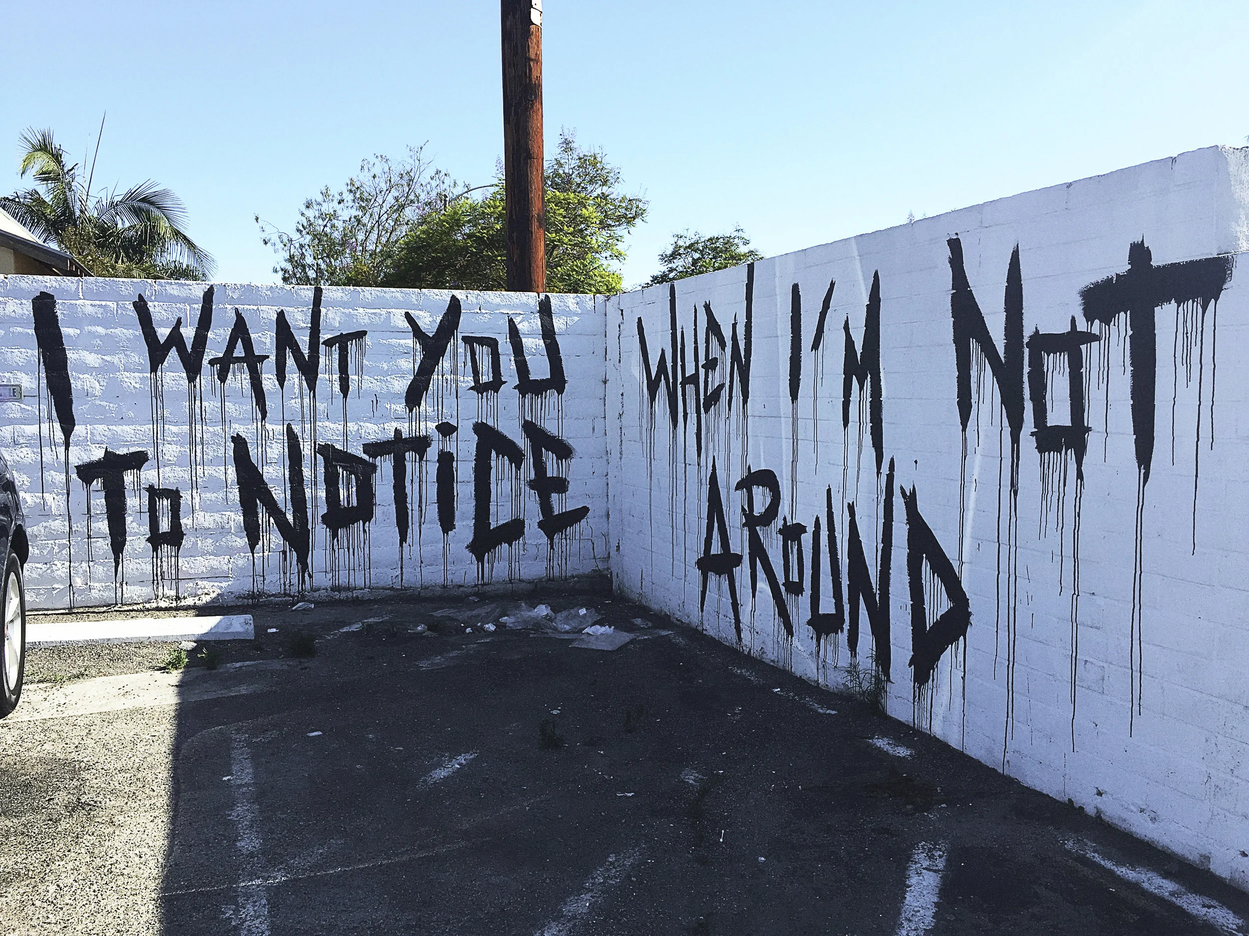 Punk Me Tender Art on Melrose Avenue