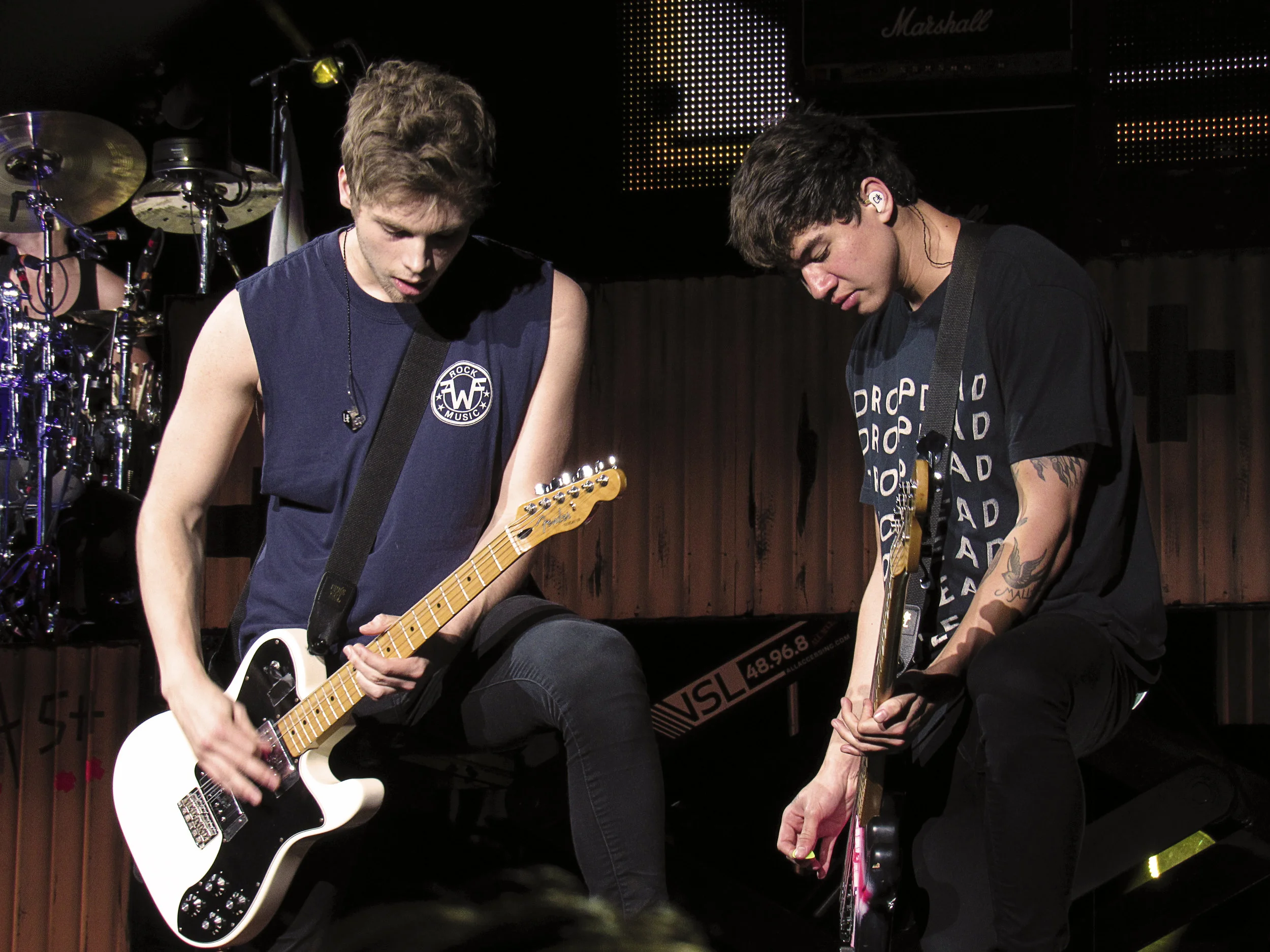 Luke and Calum of 5 Seconds of Summer