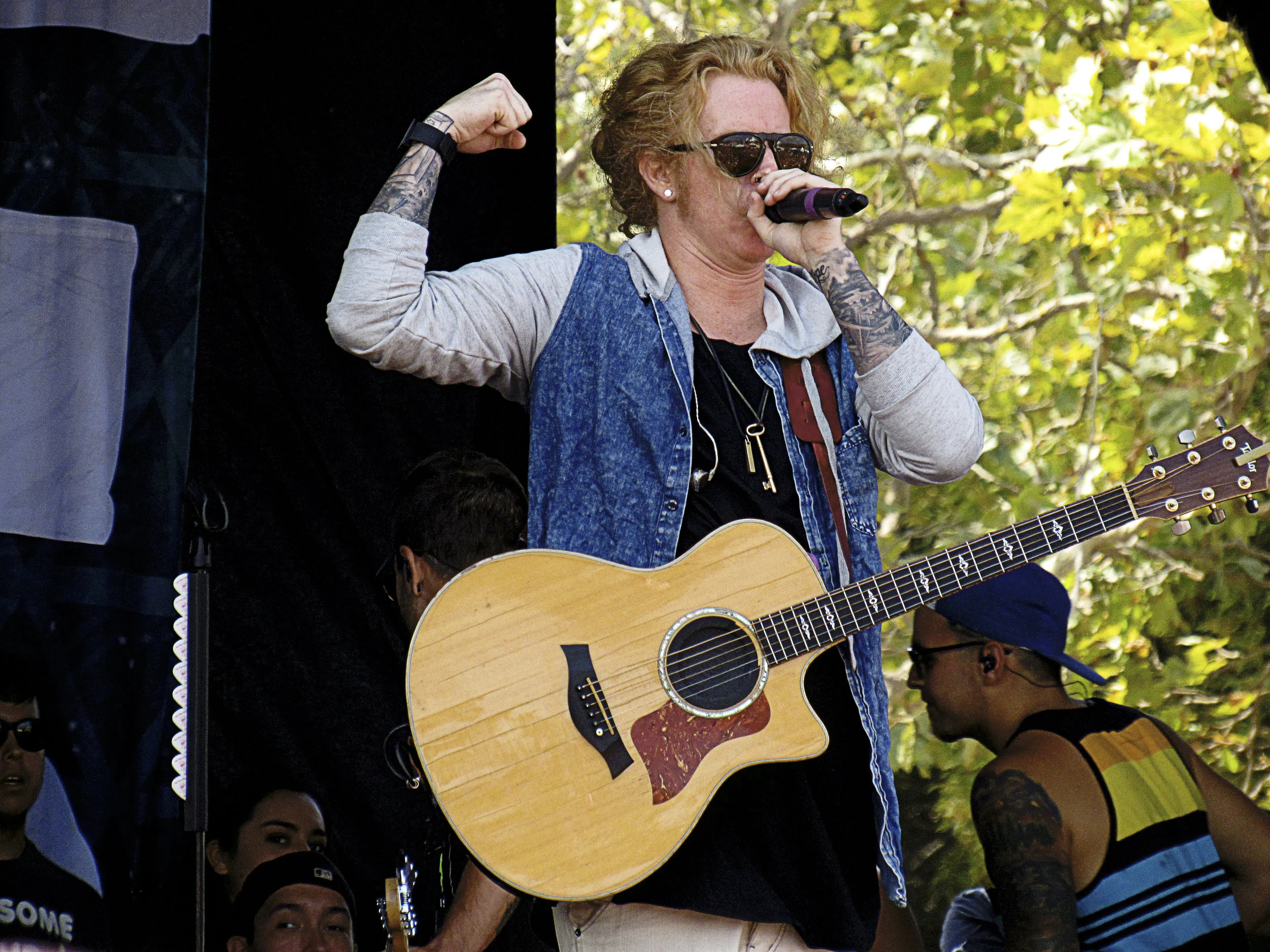 Travis Clark of We The Kings