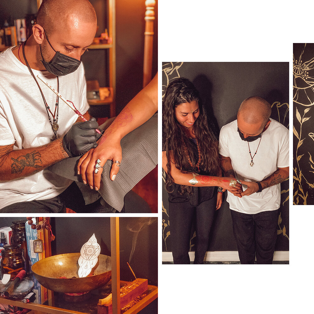 Sak Yant Sacred Tattoo Ceremony in LA 🤍🙏 | Gallery posted by  Tristan&Ariana | Lemon8