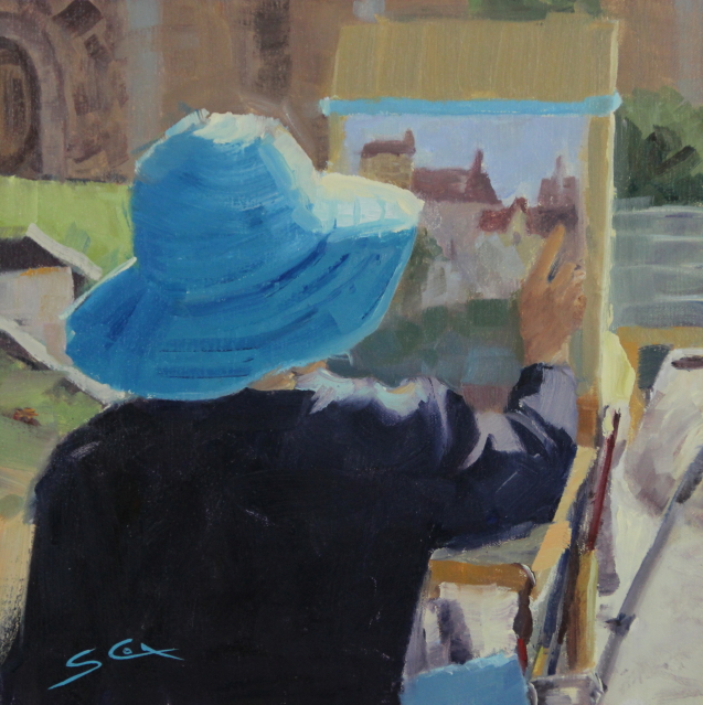Painting in Provence.JPG