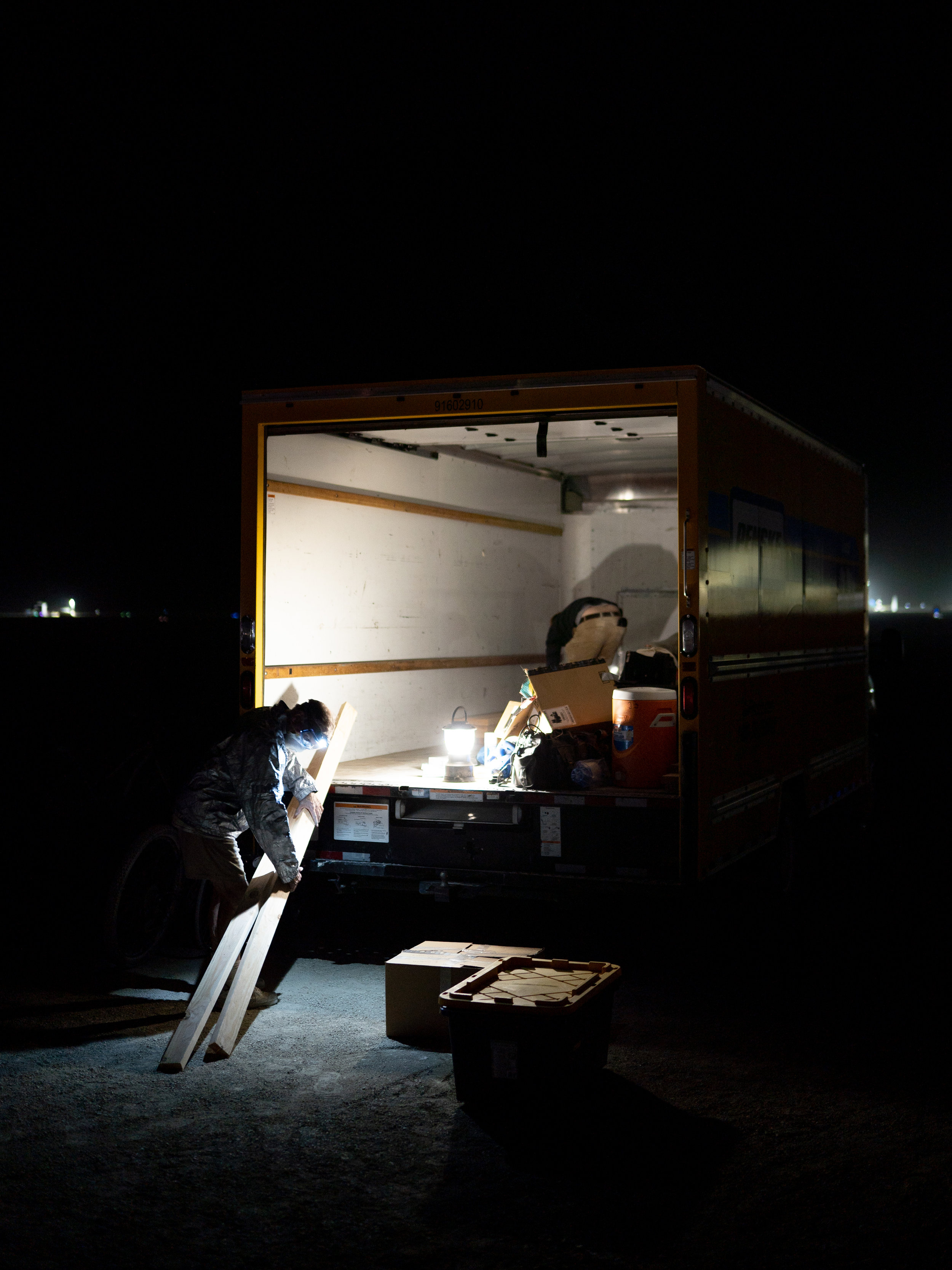 Last few things before we are headed back to camp to set up and eventually, hopefully, maybe, get some sleep.