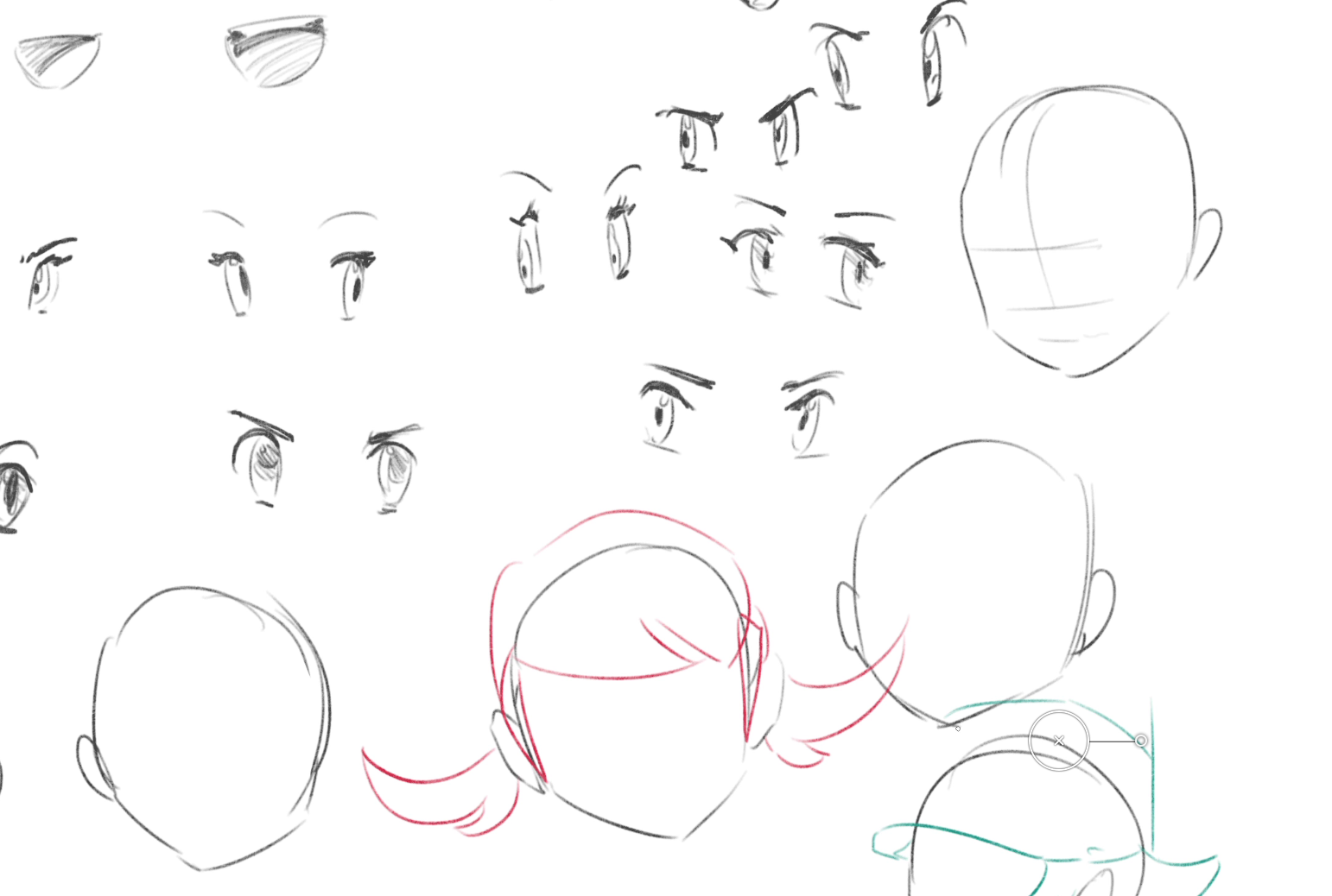 EASIEST Way To Draw Anime Hair 