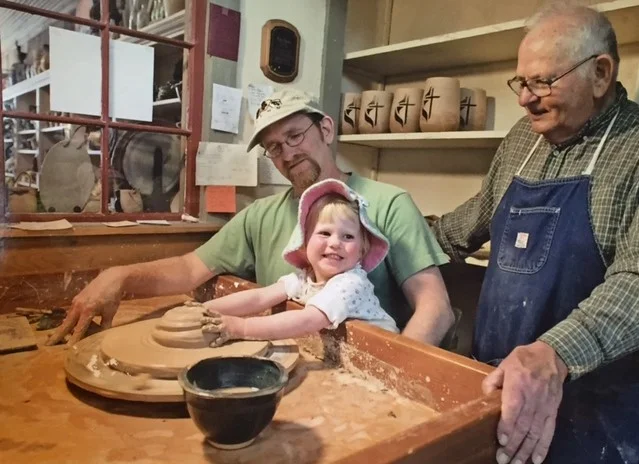 Three generations of potters!