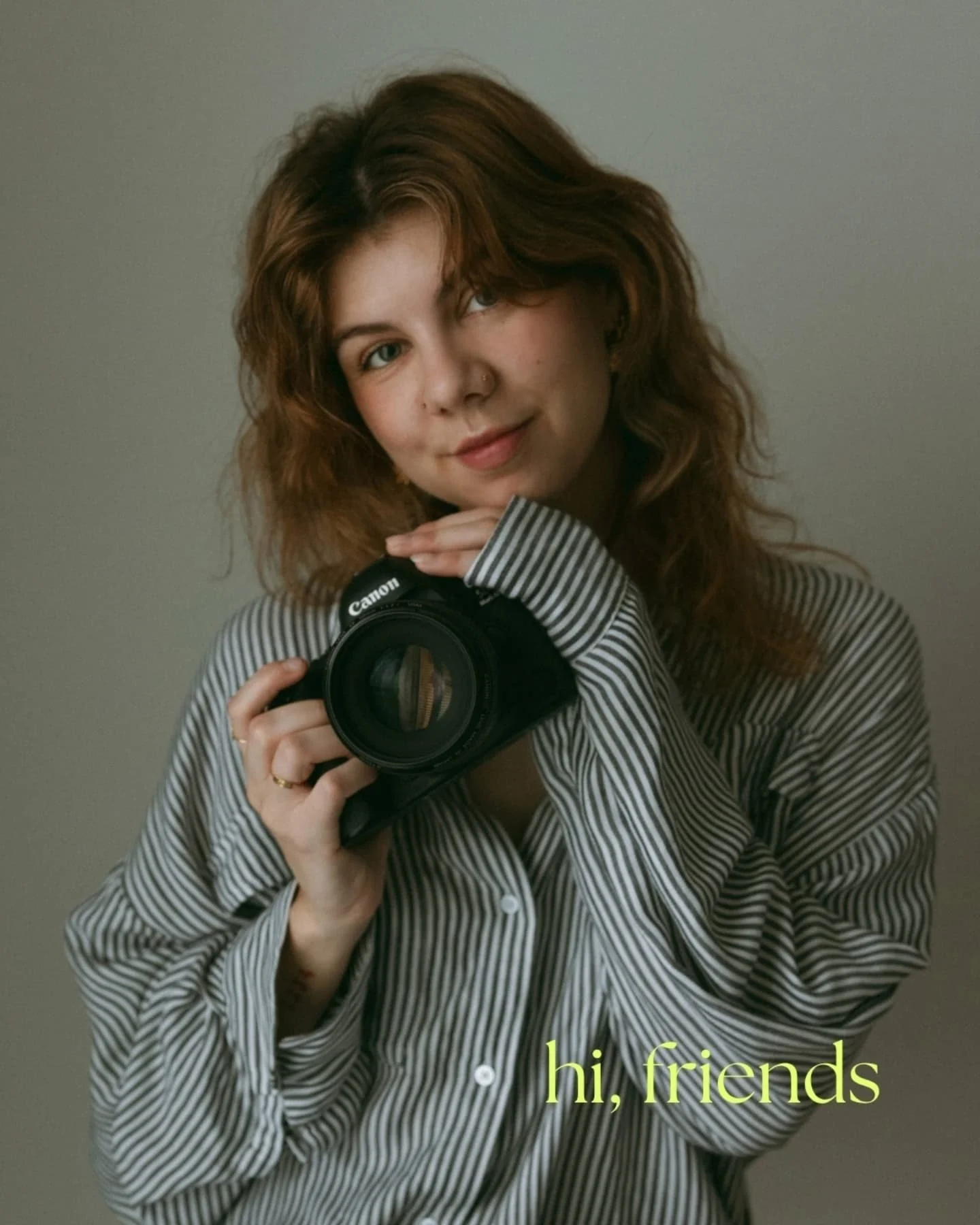 Hey hi hello 👋

Today's rainy mood gave me the motivation to freshen up my headshots, so I rolled out of bed, threw on a new shirt and set up a spot in my bedroom like I always do. These feel different, though. I can see fine lines forming on my ski