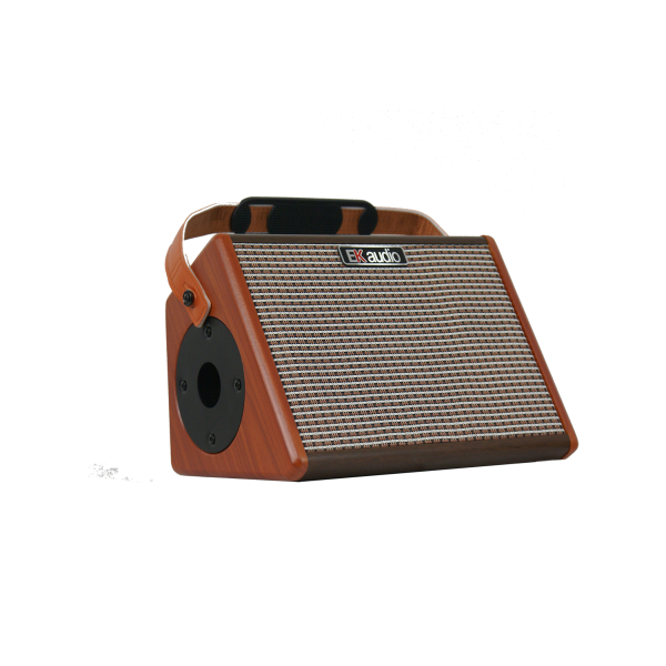 AG26A Amplificador guitarra acústica EK AUDIO DE 25W con batería recargable  — Clases de Guitarra Online