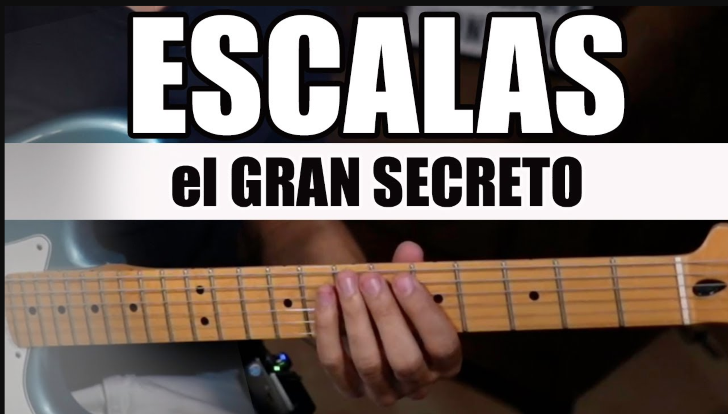 Cómo entender las escalas de guitarra en 3 pasos (y dejar de memorizarlas como un robot)