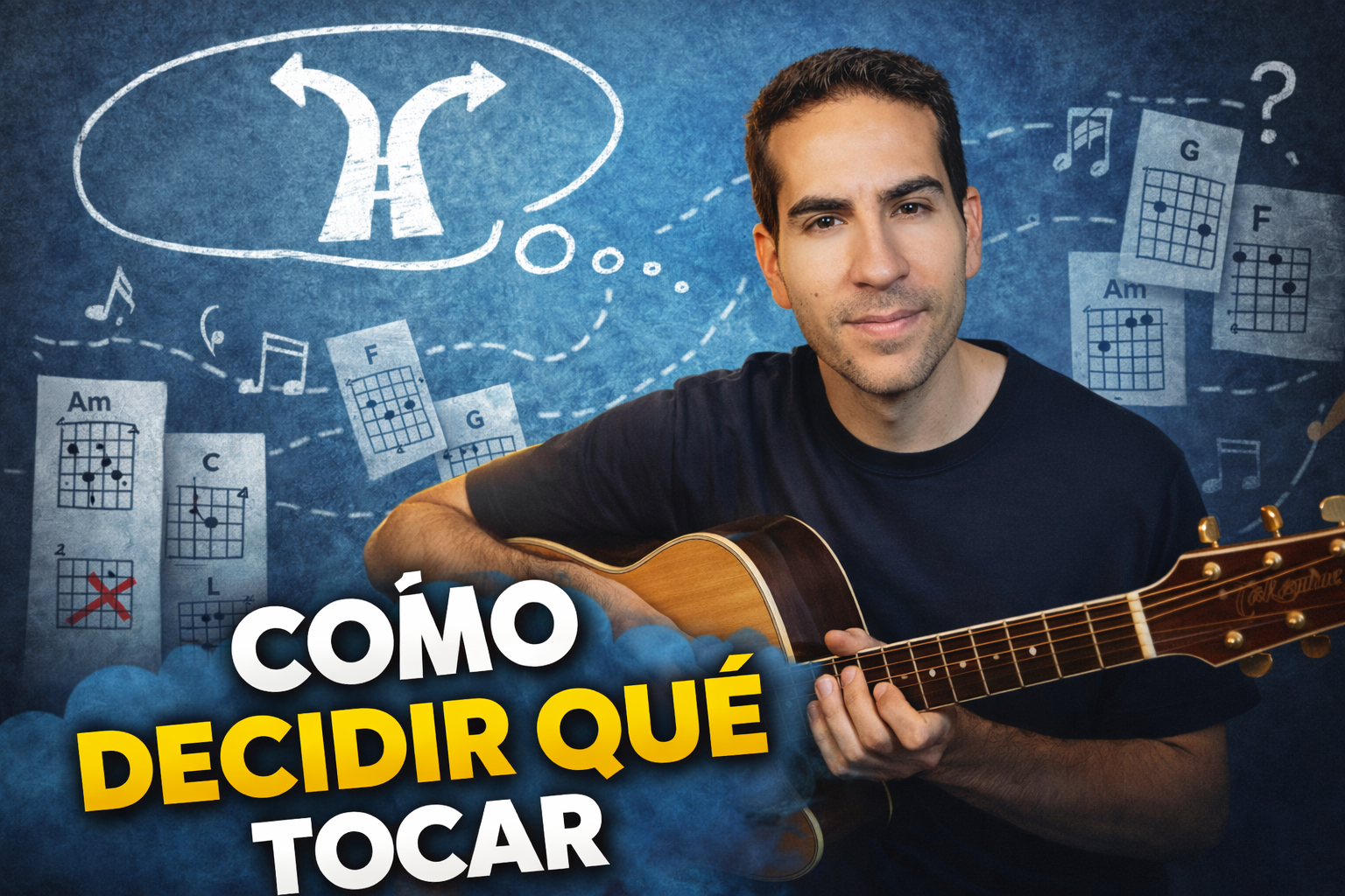 🎸 Qué tocar con la guitarra cuando alguien empieza a cantar (y no sabes por dónde seguir)