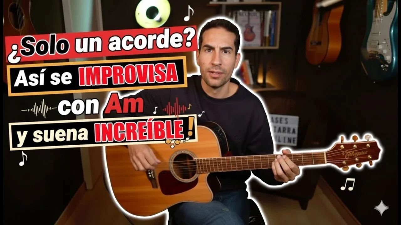 Cómo improvisar con un solo acorde: La menor (Am)