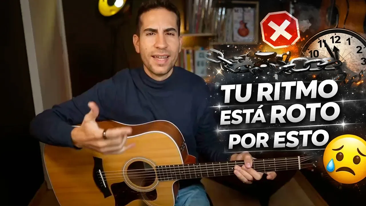 ❌ Por Qué Se Te Va el Ritmo al Tocar Canciones (Aunque Sepas los Acordes)