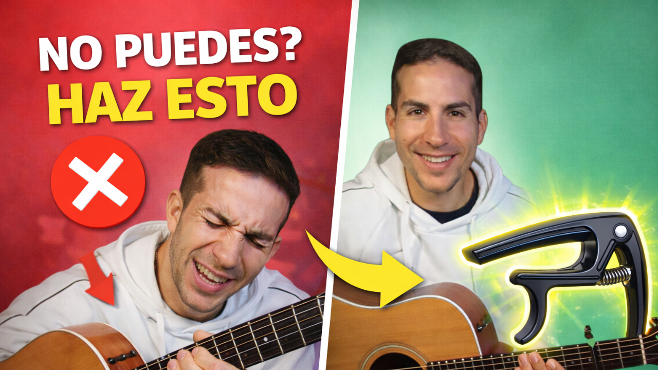 Cómo Usar la Cejilla (Capo) en la Guitarra para Sonar Mejor Sin Esfuerzo