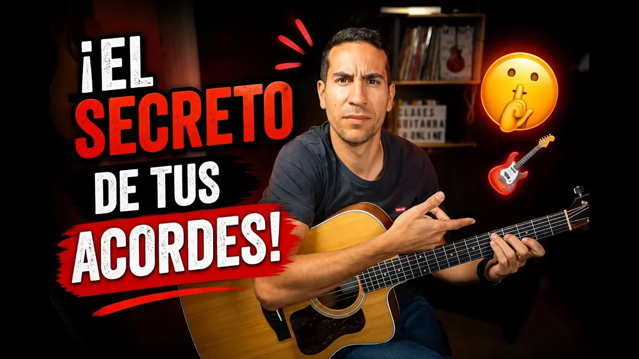 Acordes Abiertos en Todo el Mástil: El Truco que Usan los Guitarristas Avanzados