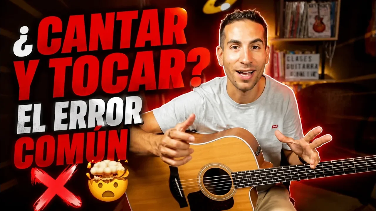 Cantar y tocar la guitarra a la vez: el método de 3 pasos que lo cambia todo