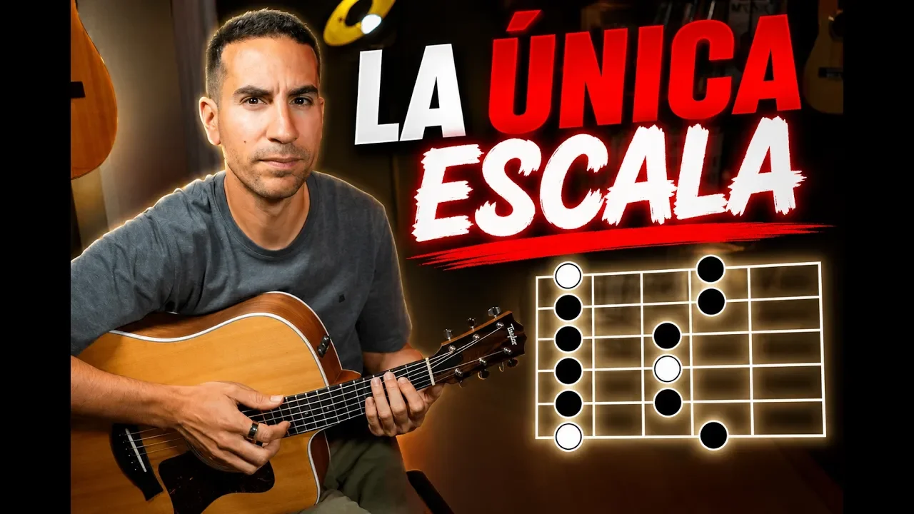 Cómo tocar tu primer solo de guitarra: la única escala que necesitas para empezar hoy
