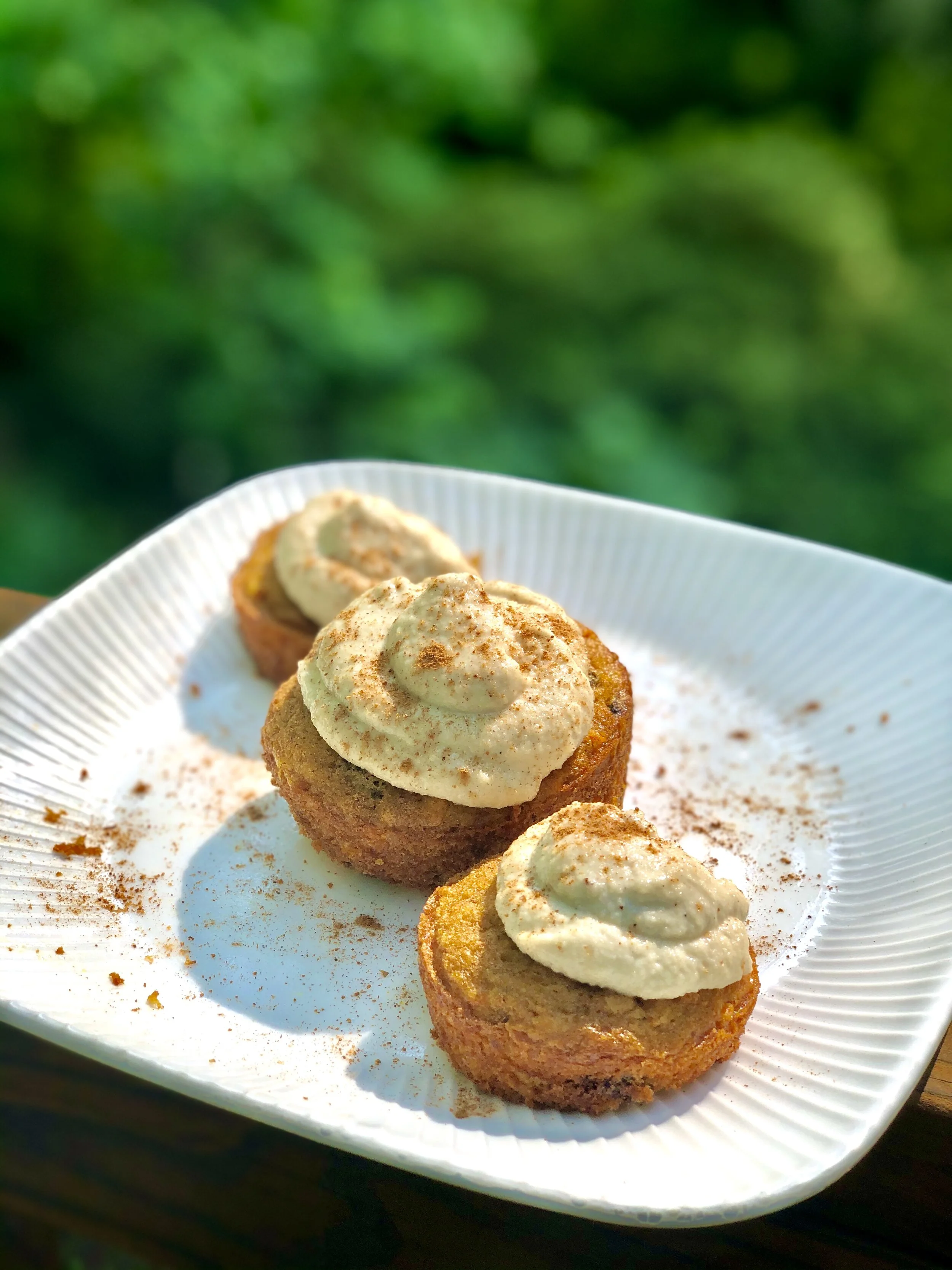 Gluten-Free Carrot Muffins and Cashew Cream Cheese
