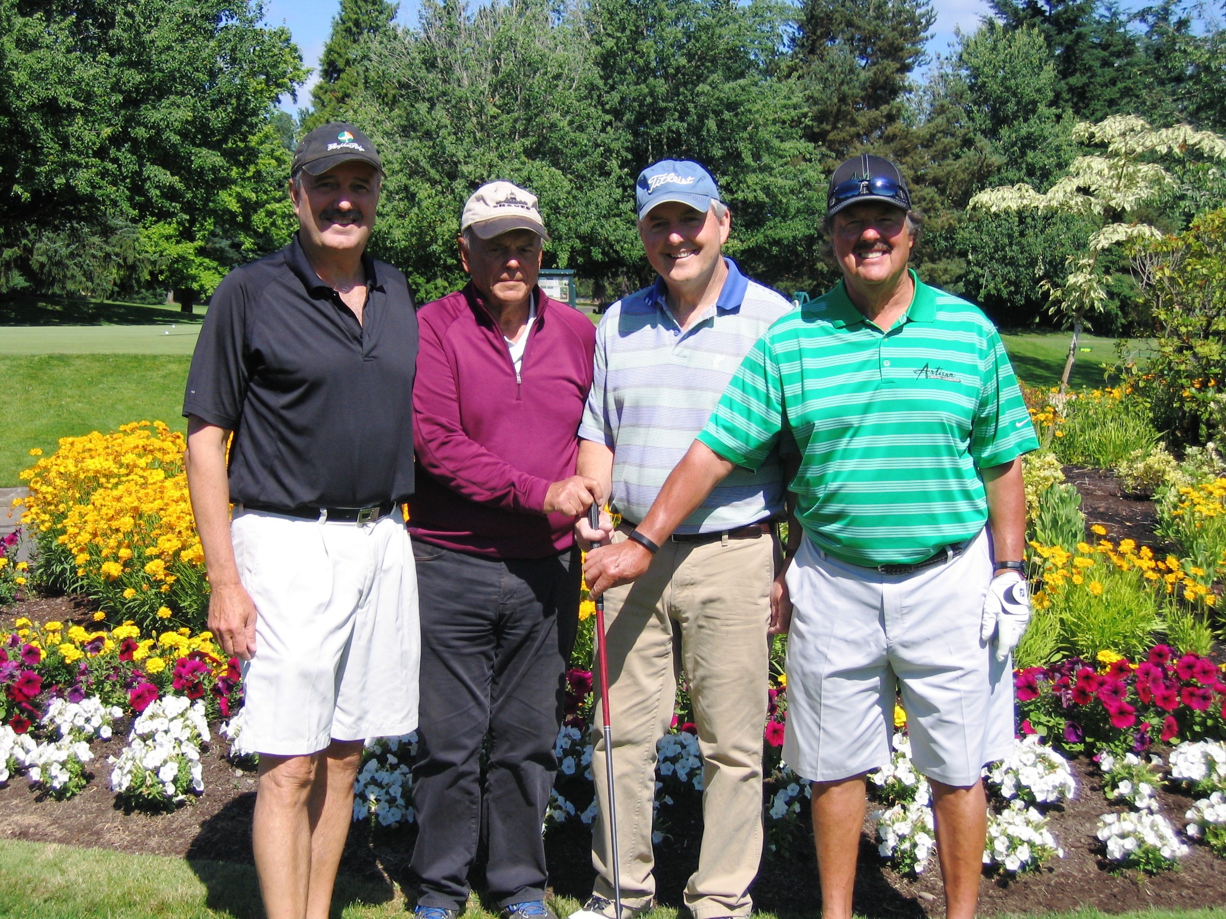 Steve Clark, Craig Iverson, Dr. Rick Wilson, Karl Koch.JPG