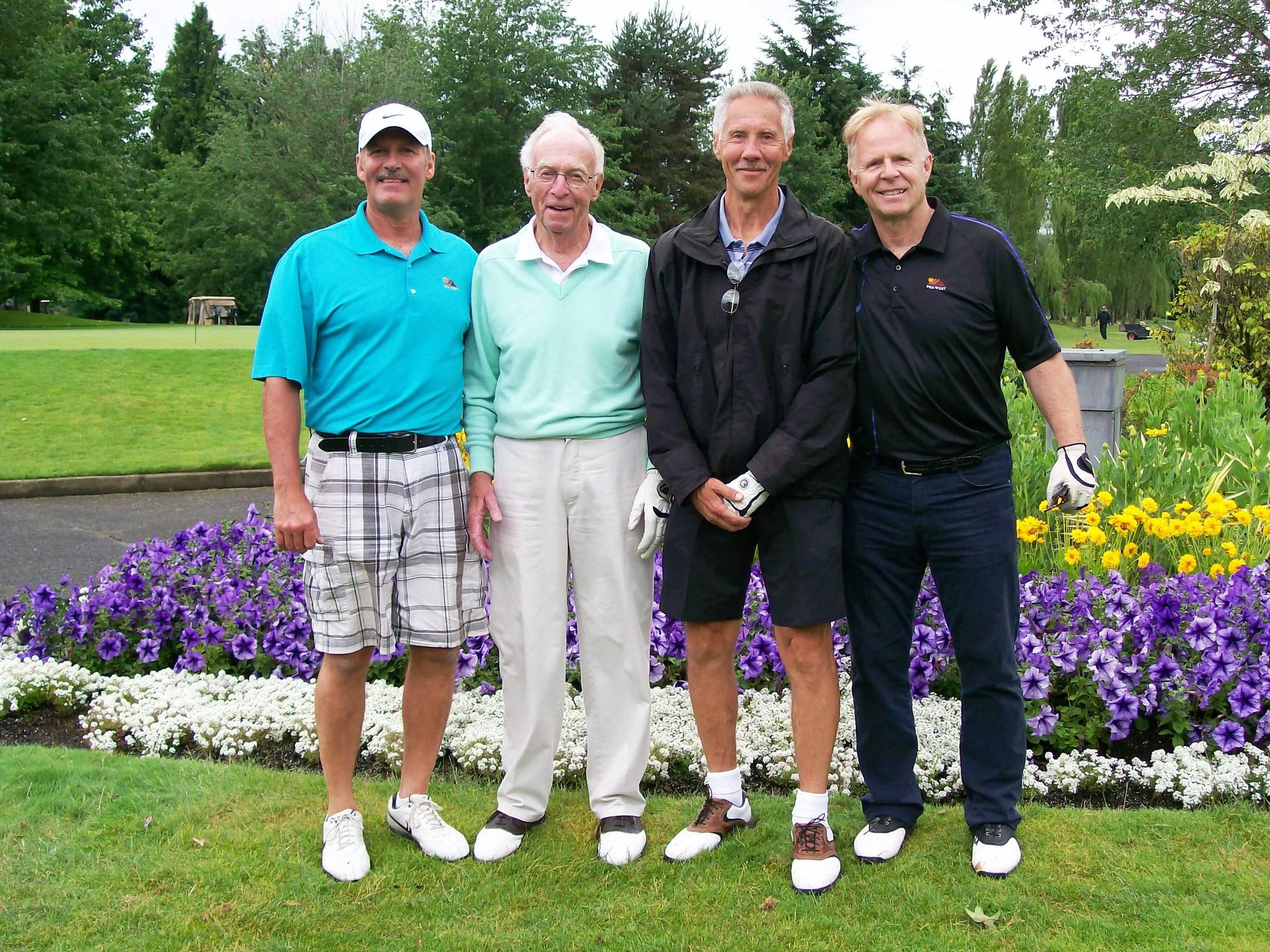 Jerry Bertleson, Eddie Bertleson, Mike Kolin, Berry Kolin.JPG