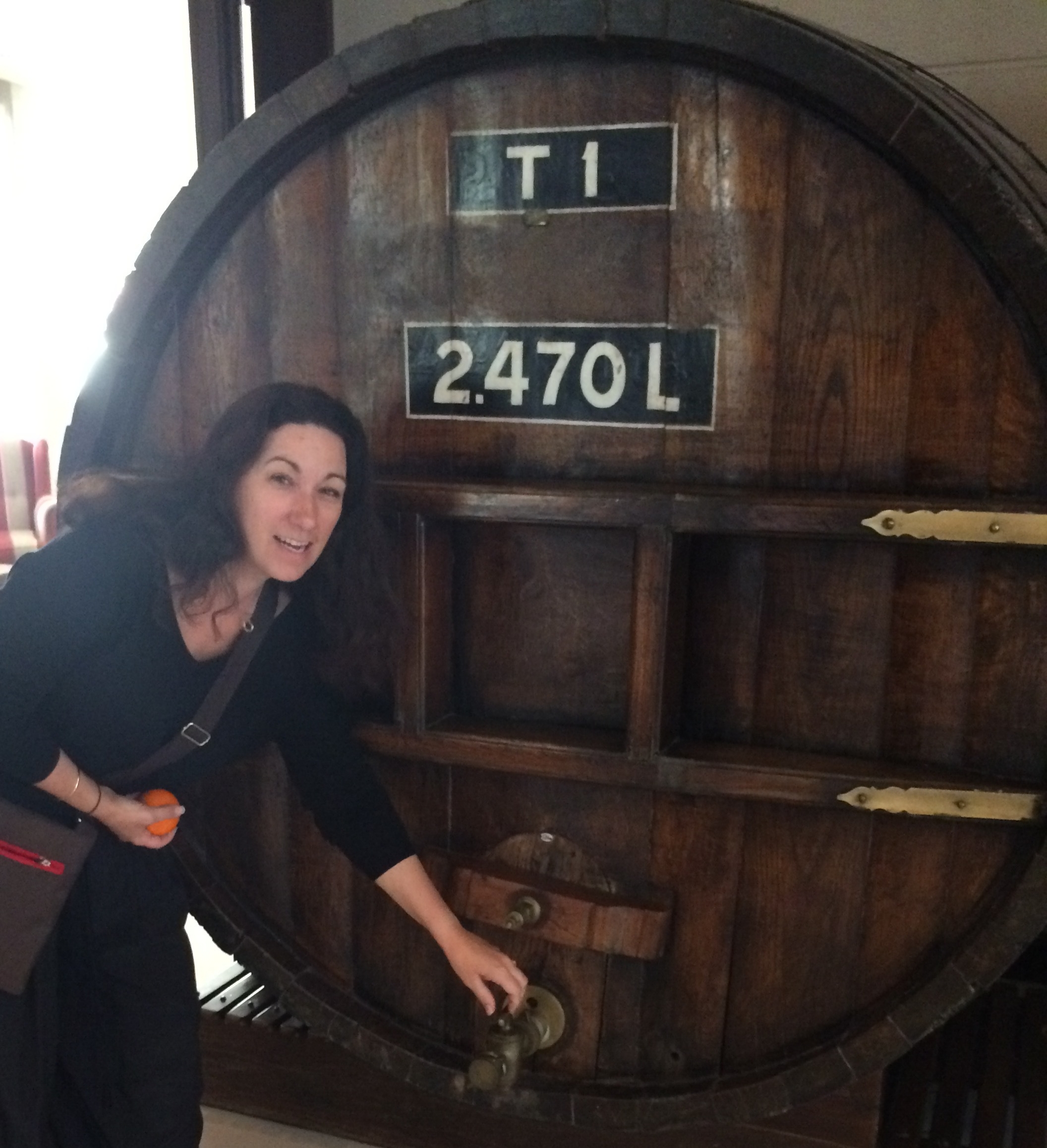 Just a little bit of wine...