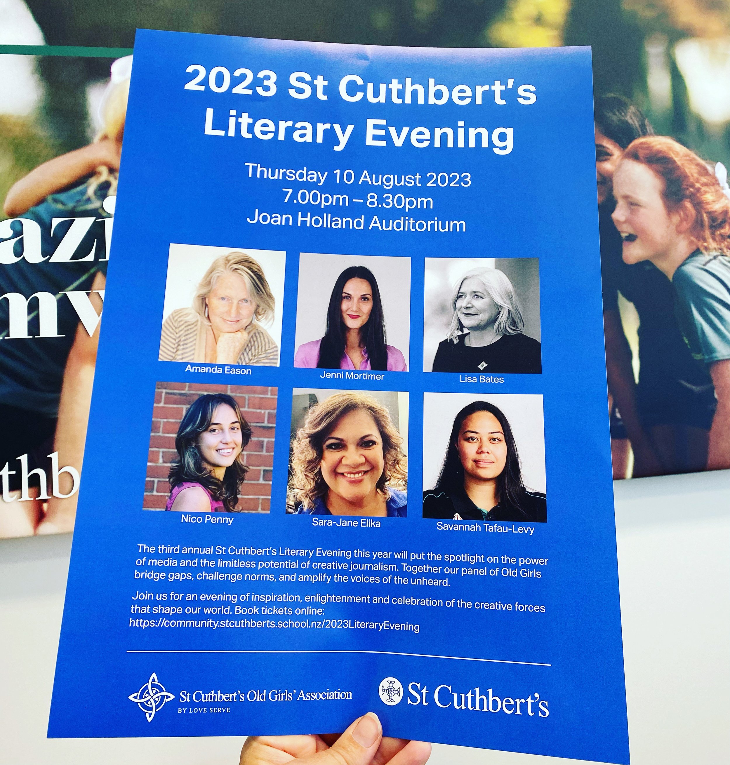 ST CUTHBERT'S LITERARY EVENING 2023