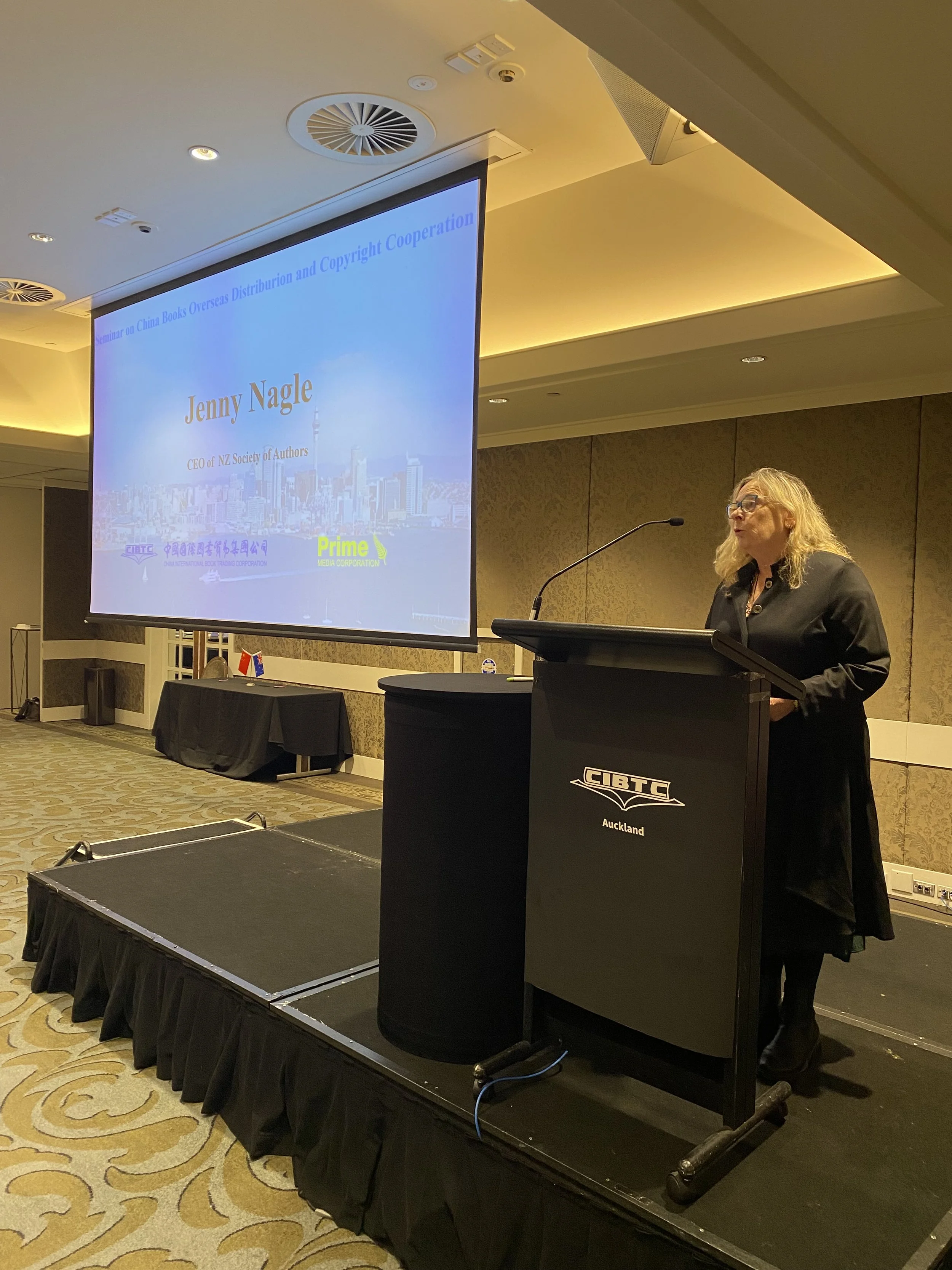 Jenny Nagle, NZ Society of Authors