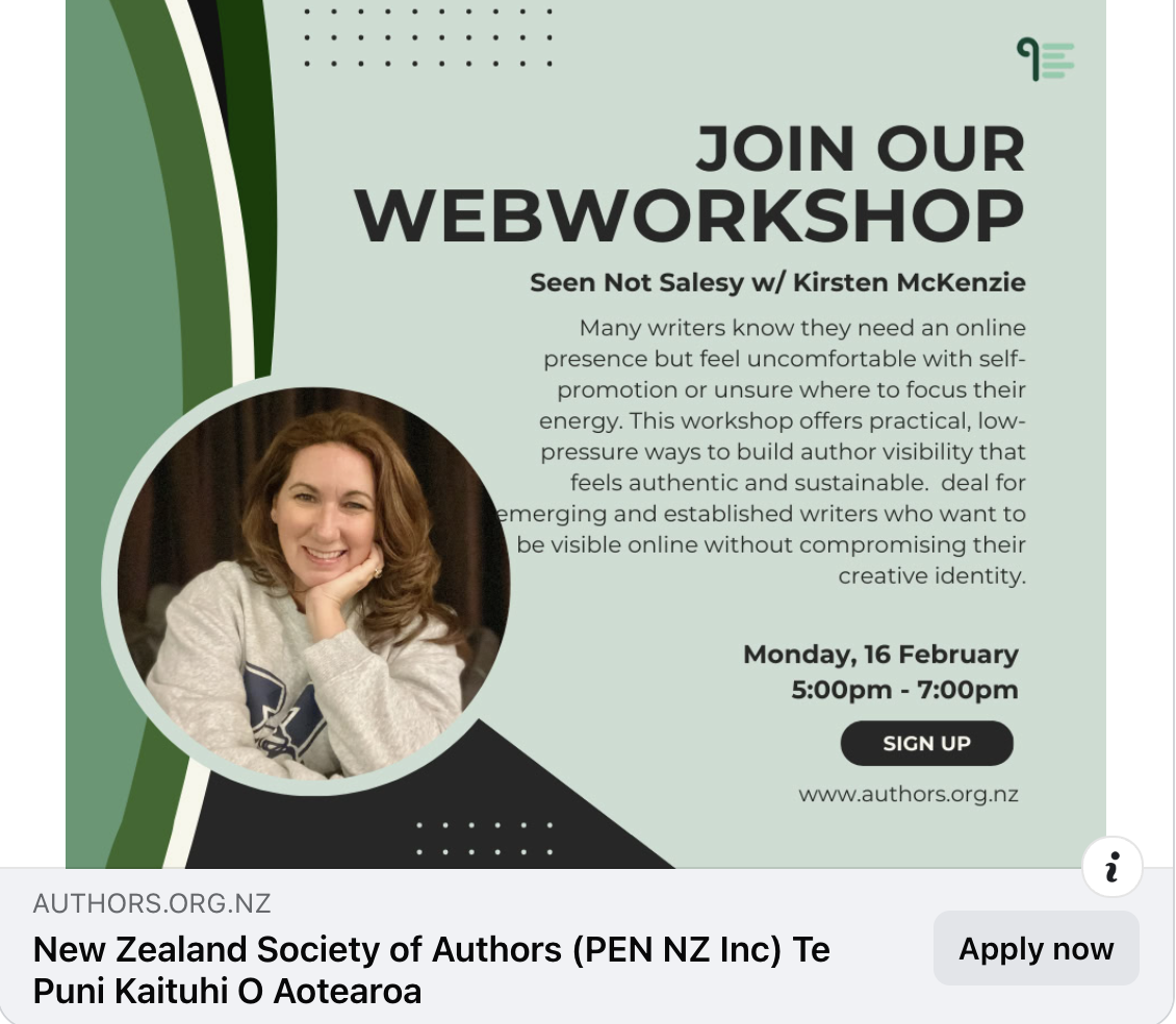 SOCIETY OF AUTHORS WEBINAR
