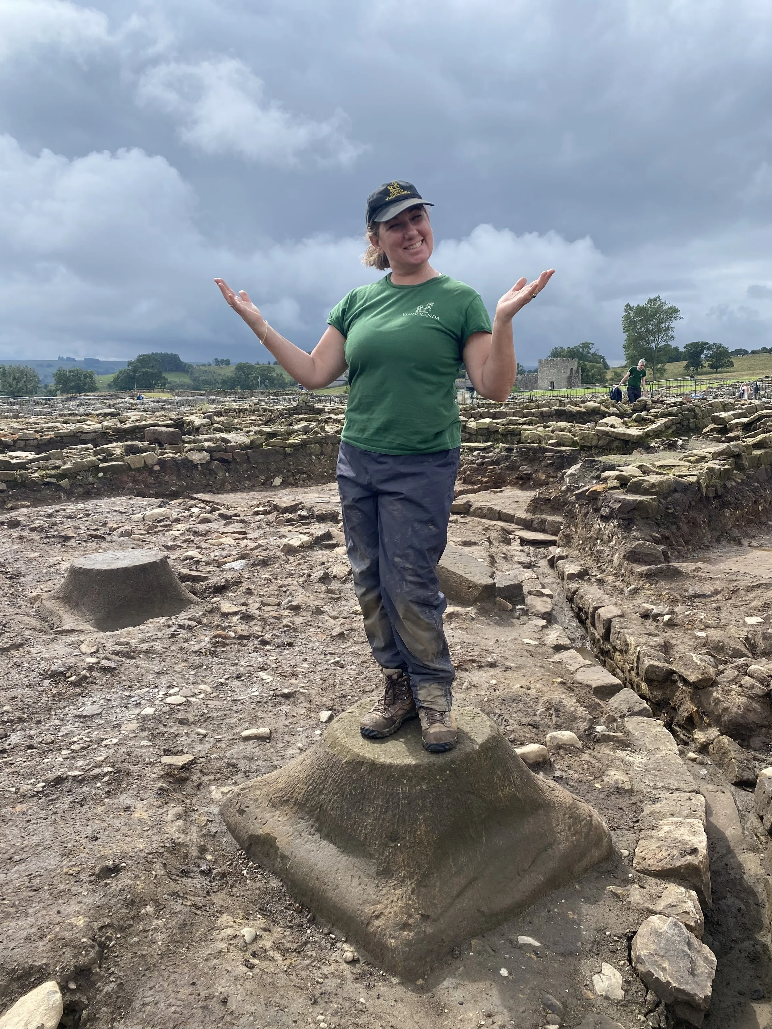 Back in the Mud at Vindolanda