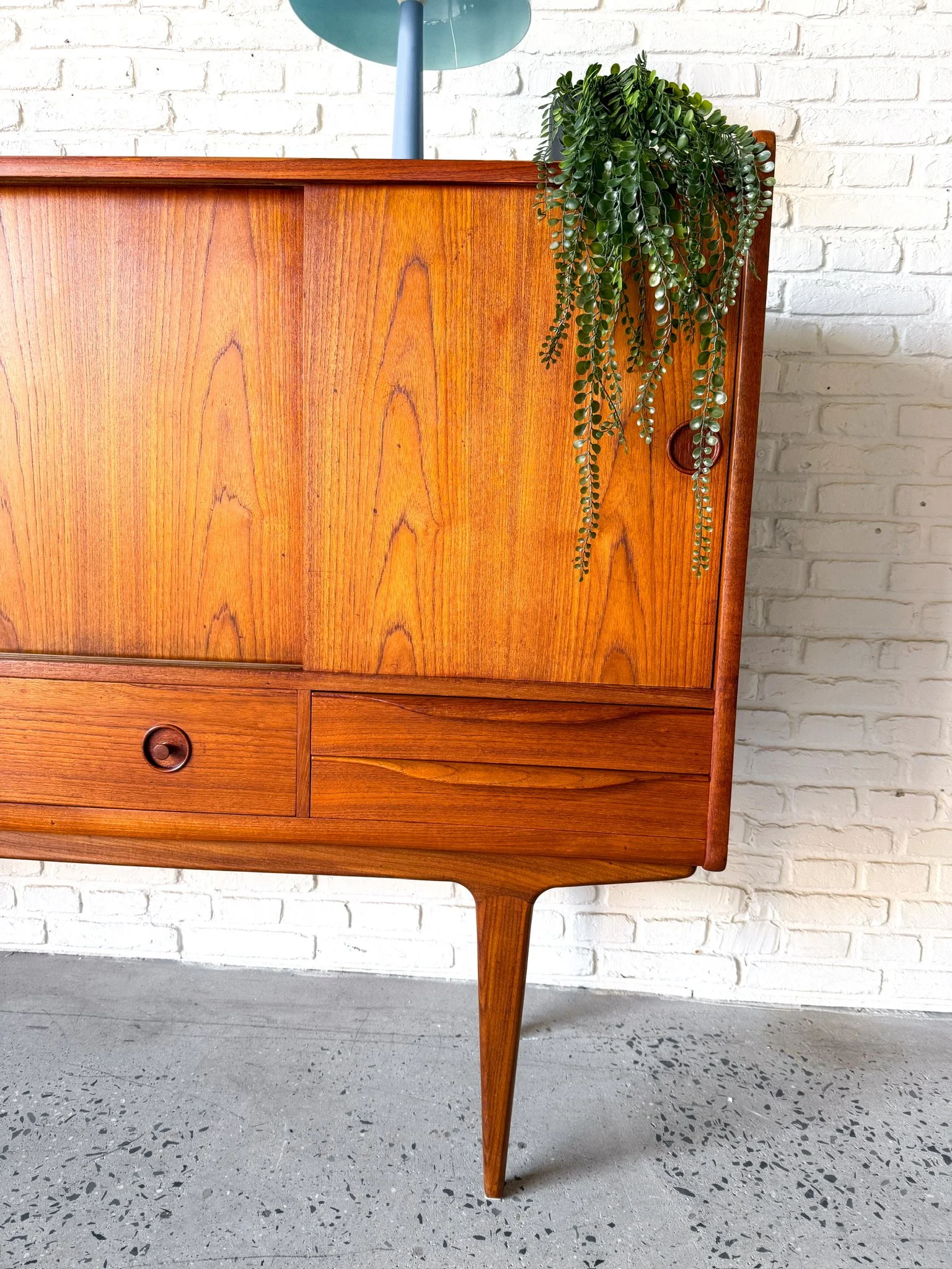 Johannes Andersen for Uldum Danish Teak Sideboard12.JPG