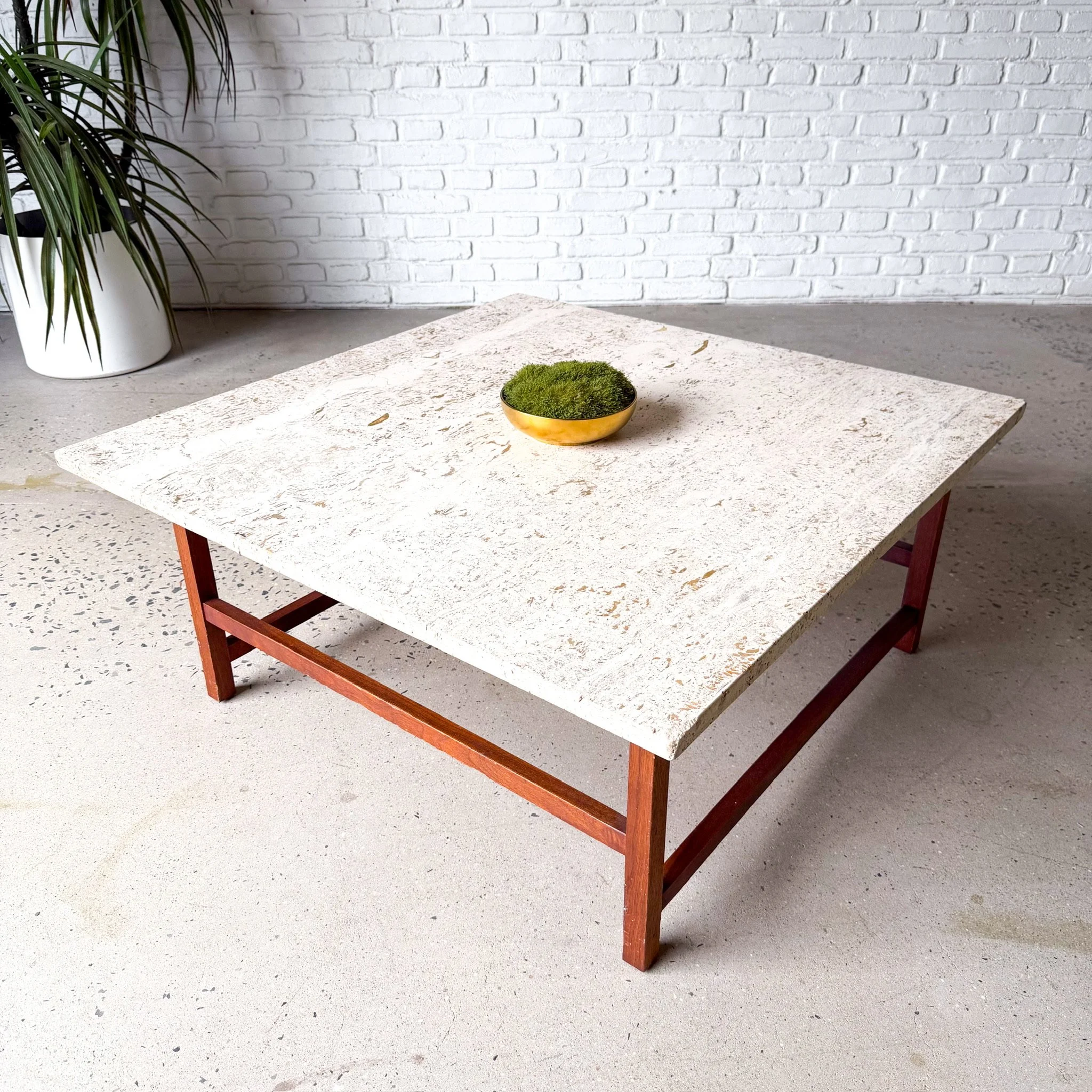Travertine Stone top coffee table3.jpg