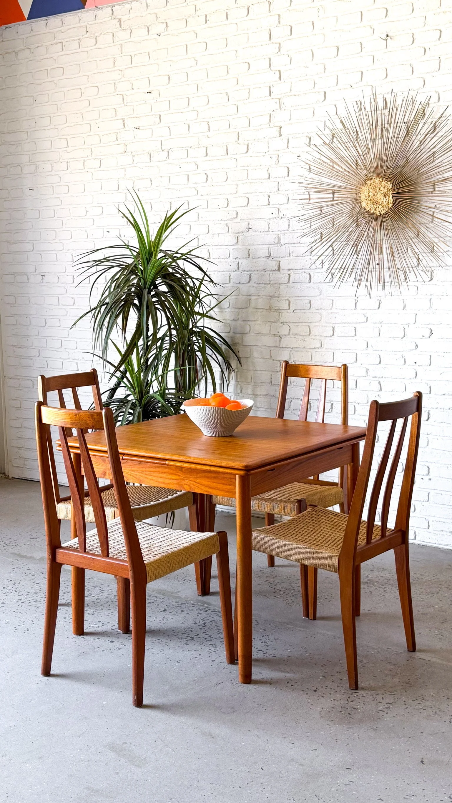 Danish Teak Square Dining Table11.jpg