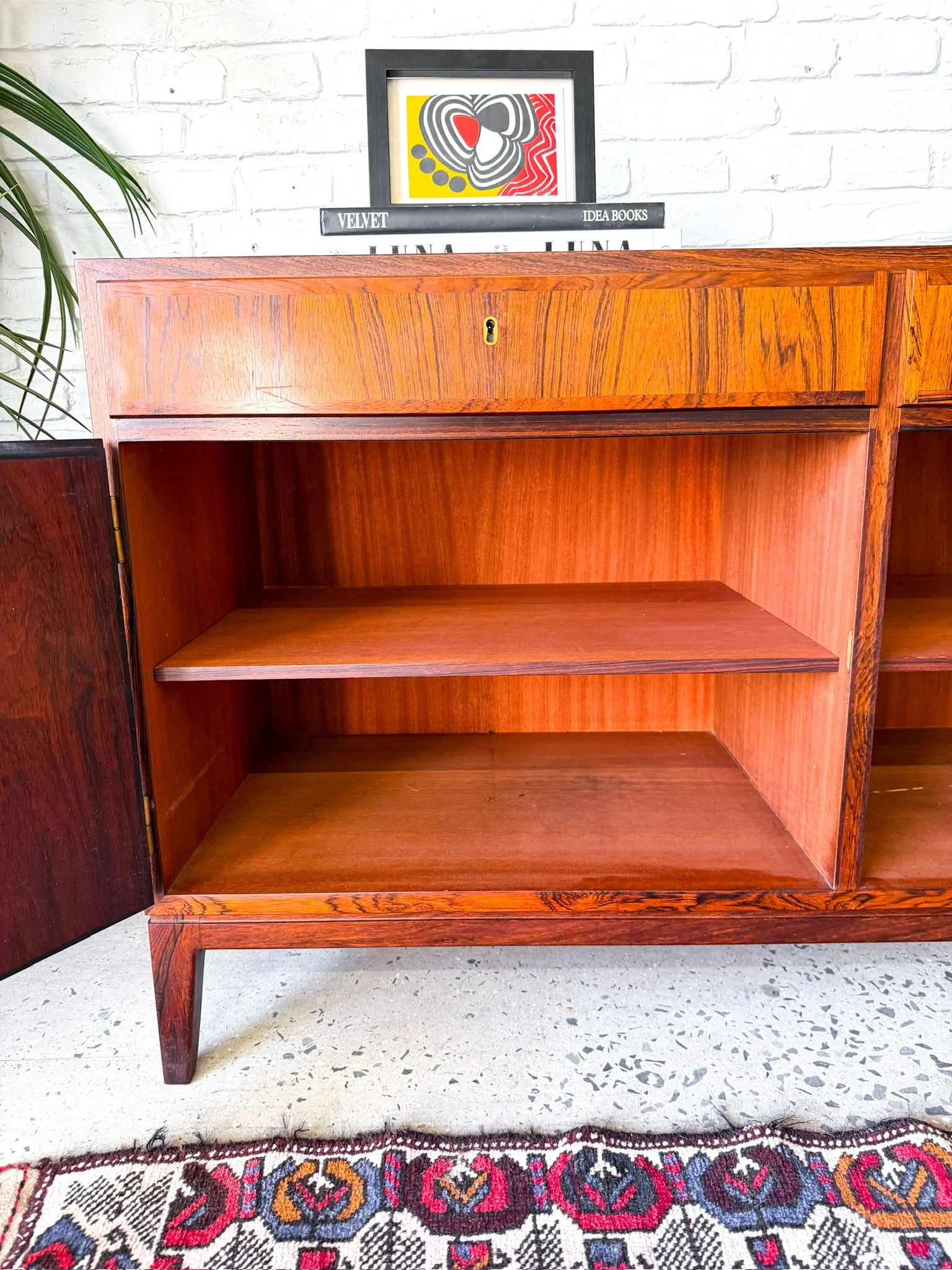 Omann Jun Model 5 Danish Rosewood Cabinet circa 1960s12.jpg