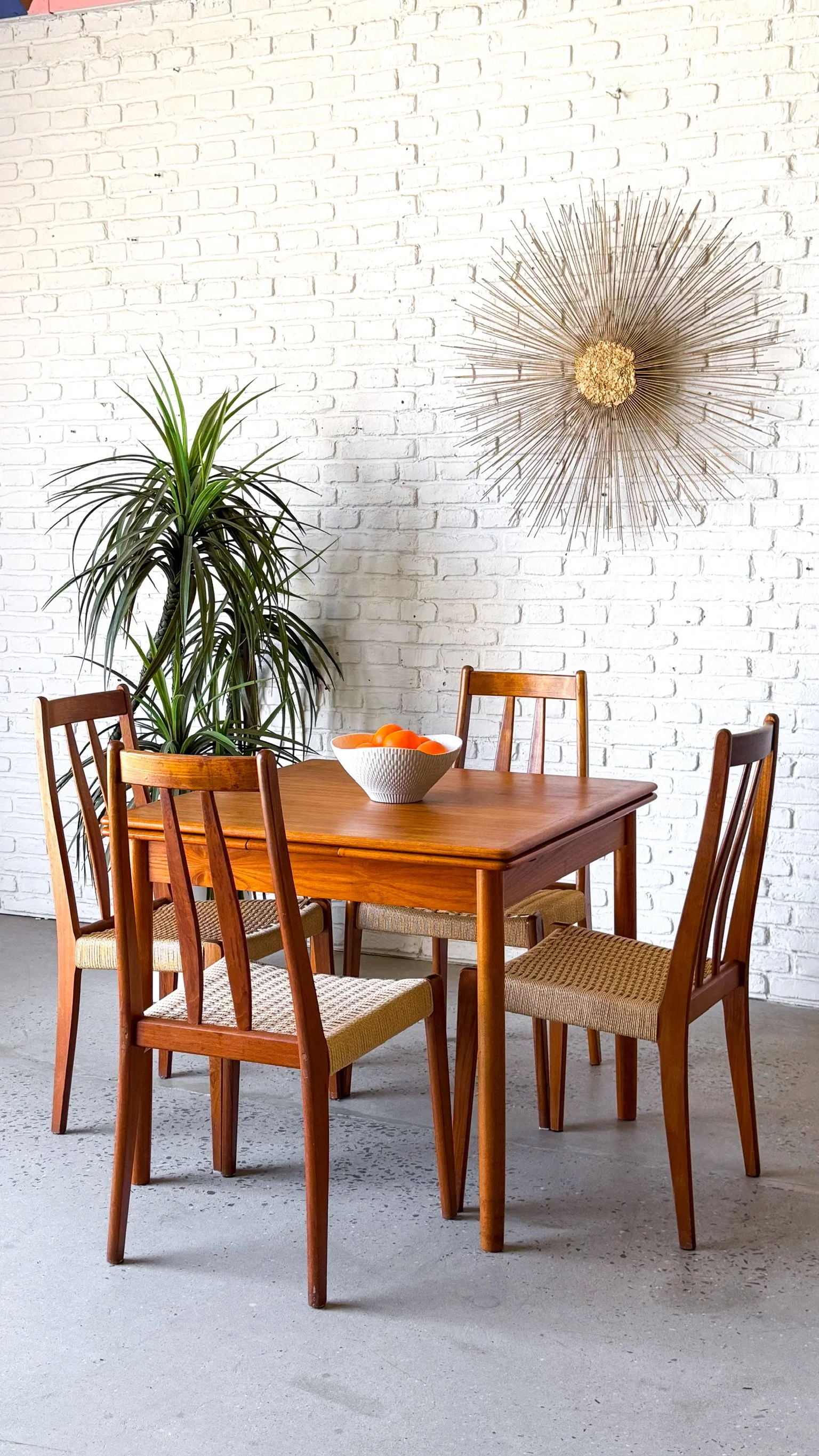Danish Teak Square Dining Table13.jpg