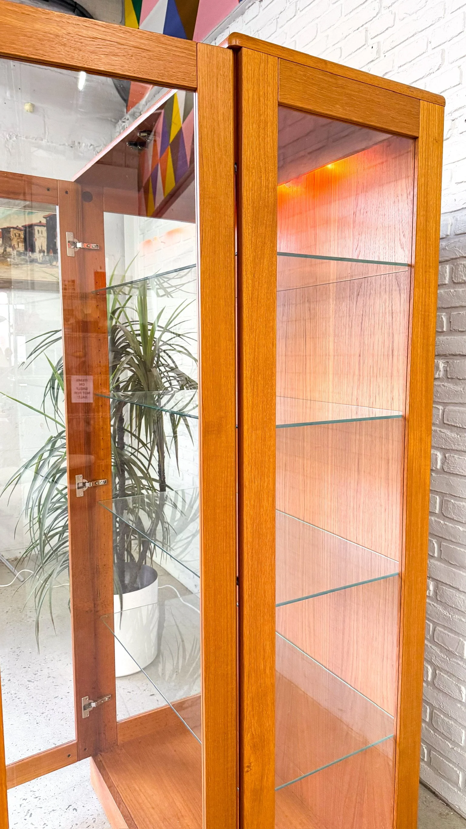 Teak and Glass Curio Display Cabinet4.jpg