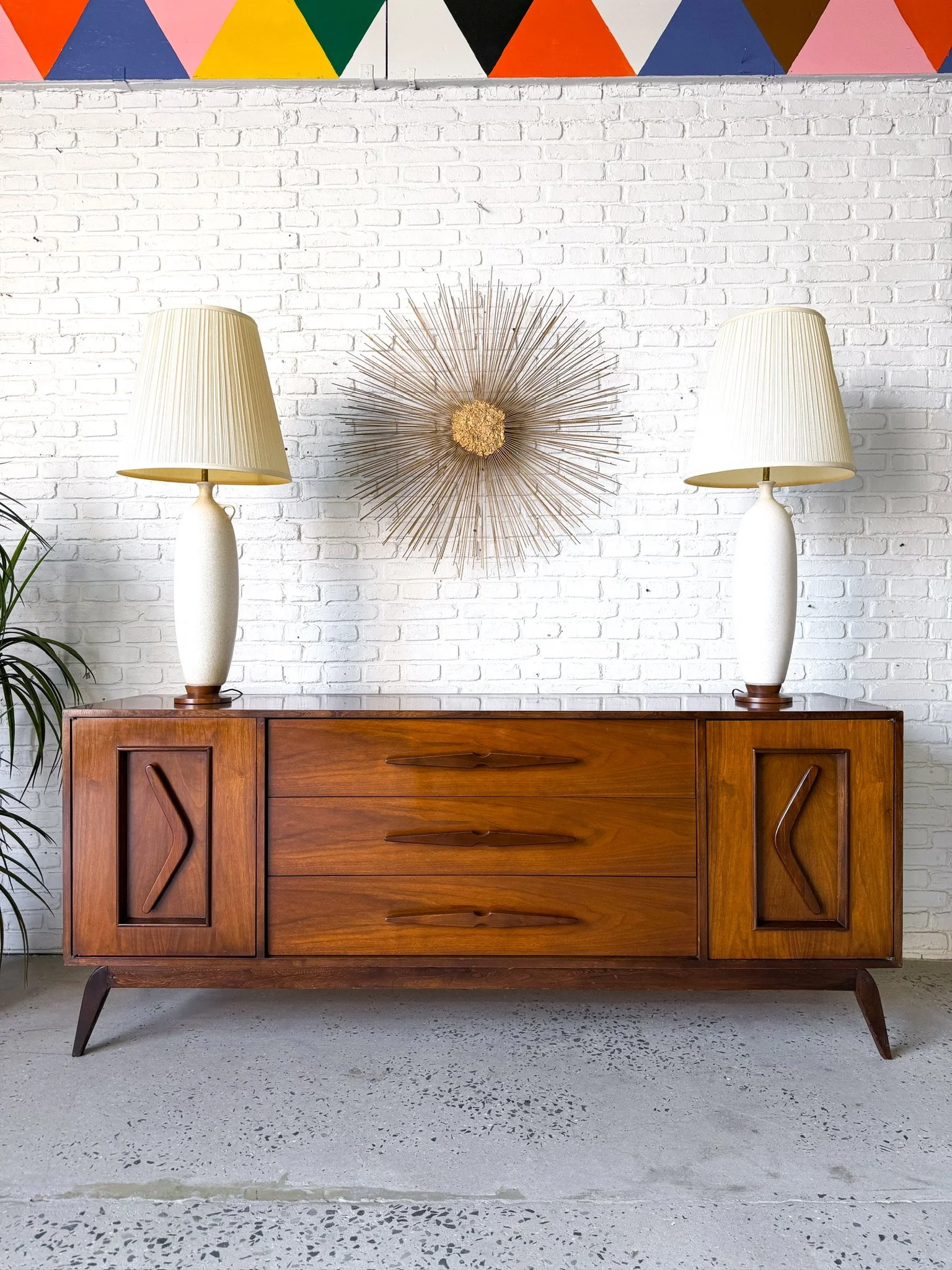 4 piece Walnut Bedroom Set Circa 1960s4.jpg